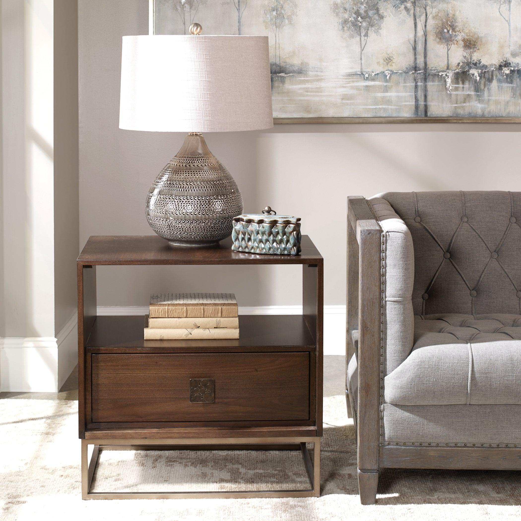Bexley Walnut Side Table - Remutear