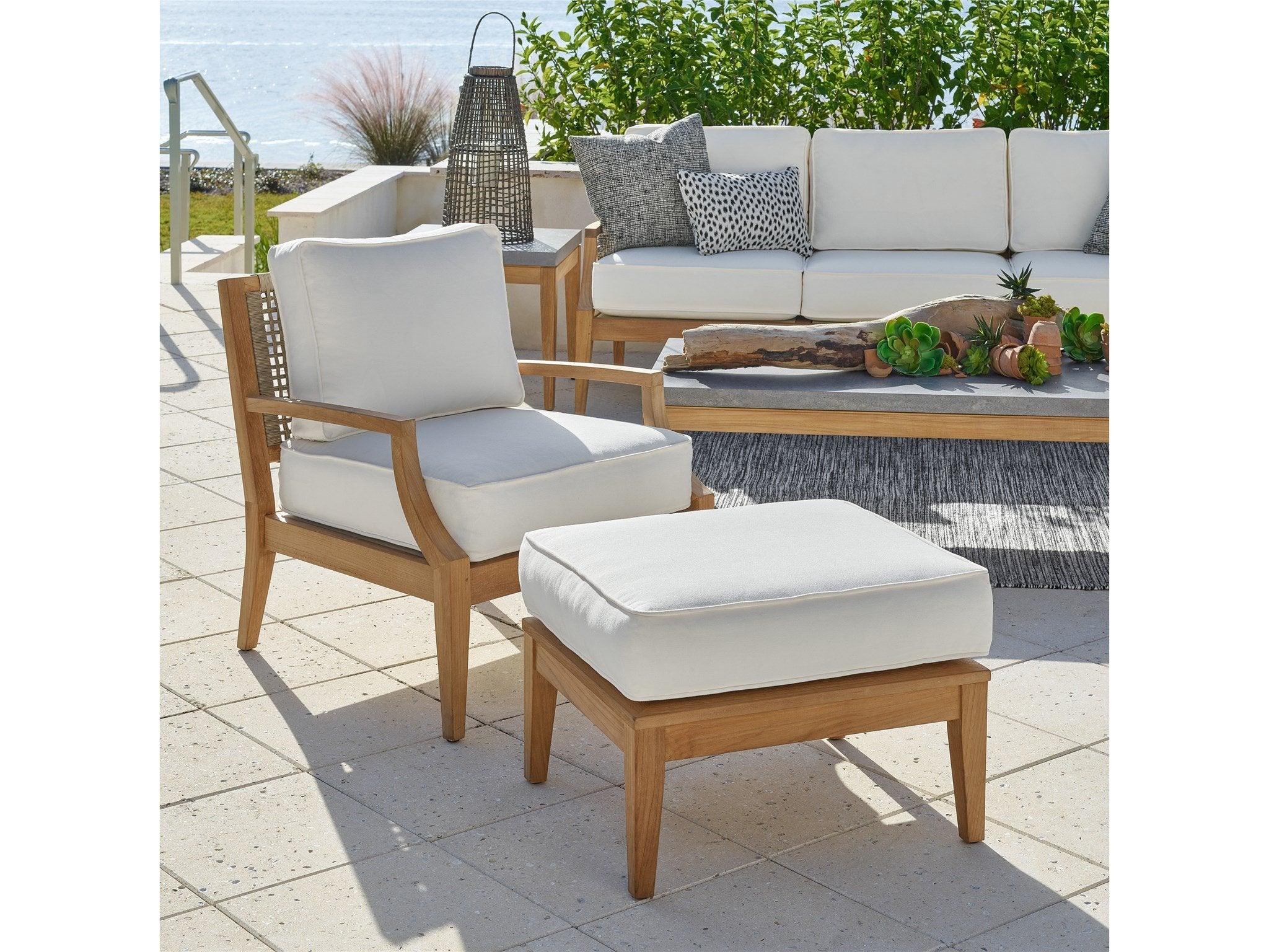Outdoor Chesapeake Ottoman - Remutear