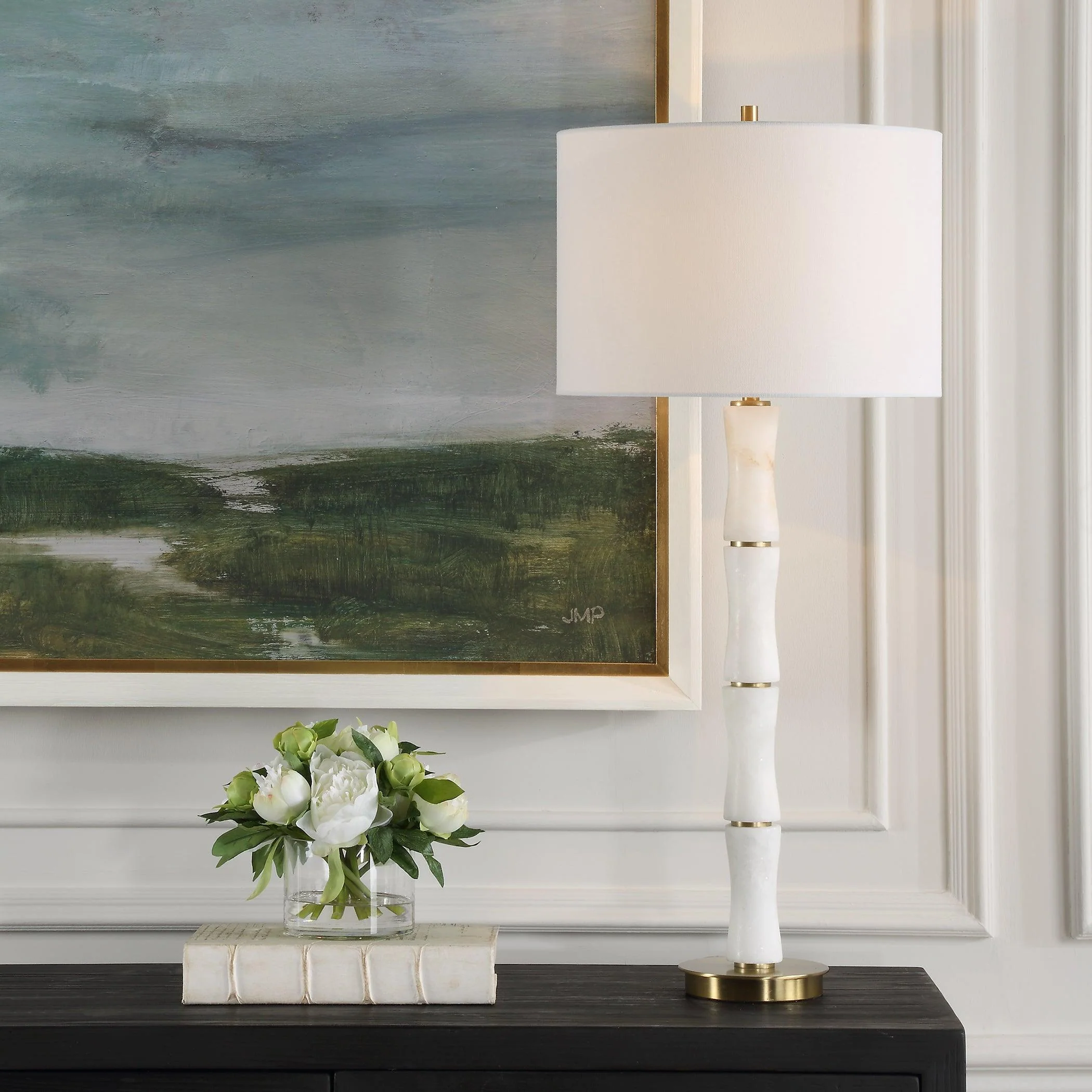 Unify Alabaster Table Lamp - Remutear