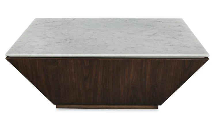 Compositions Compositions Cocktail Table W/Marble Top - Remutear