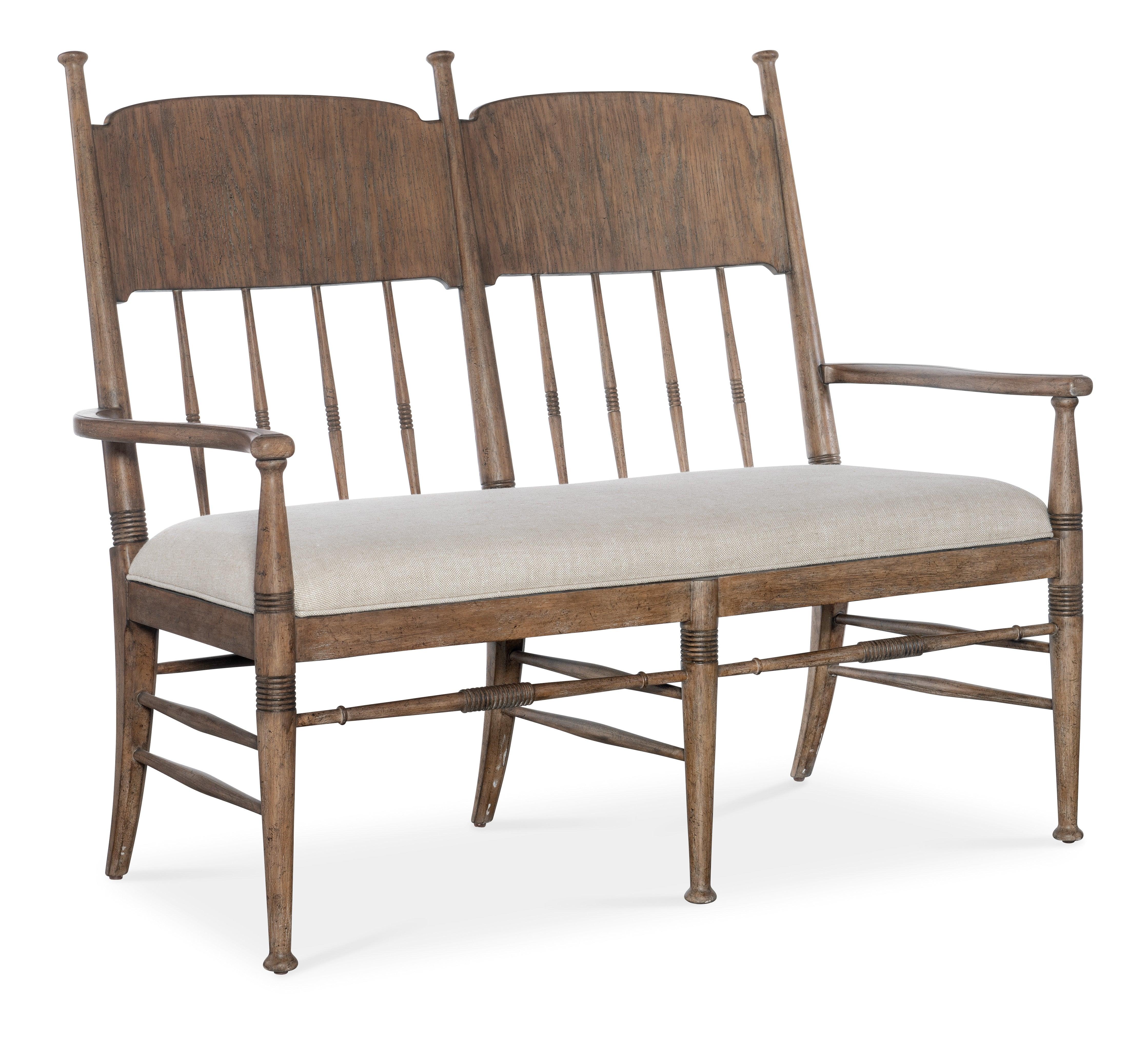 Americana Dining Bench - Honey - Remutear