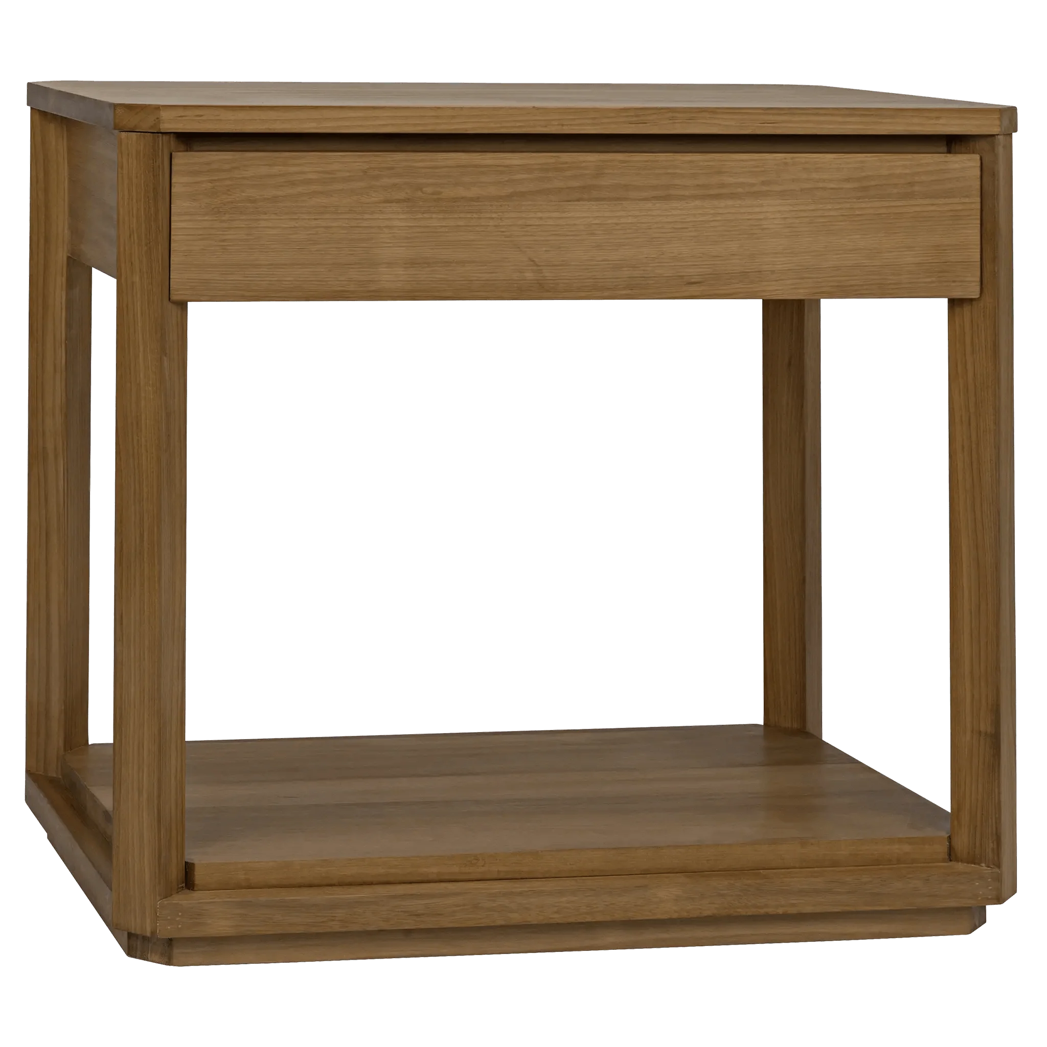 SL11 Side Table, Gold Teak - Remutear