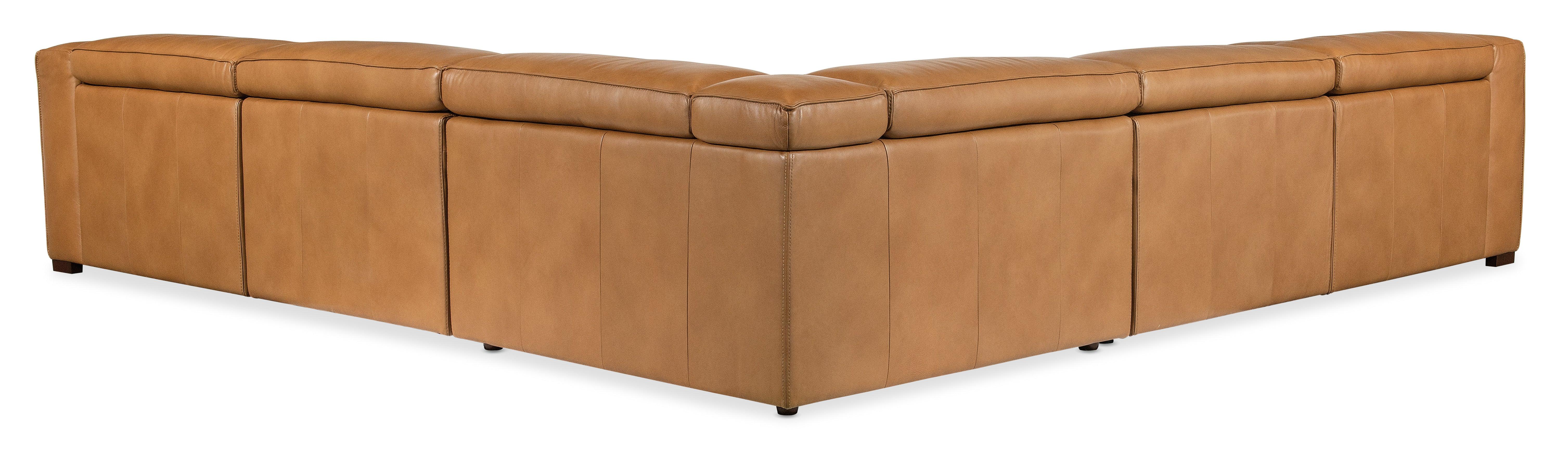 Fresco 5 Seat Power Recline Sectional 4-PWR - Remutear