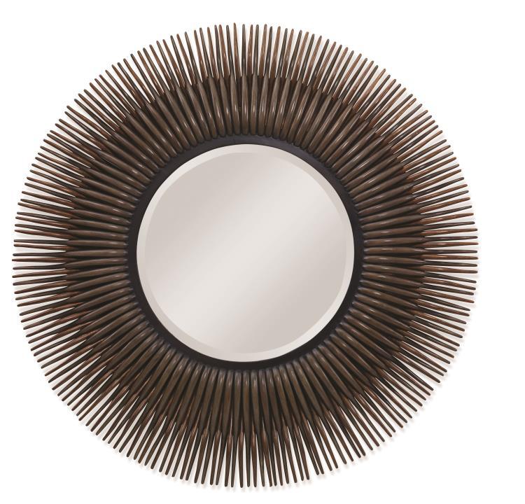 Rattan Burst Mirror - Remutear