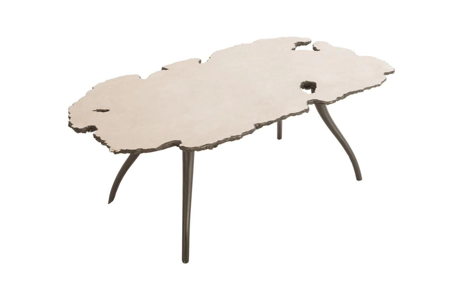 Lava Coffee Table on Iron Legs - Remutear
