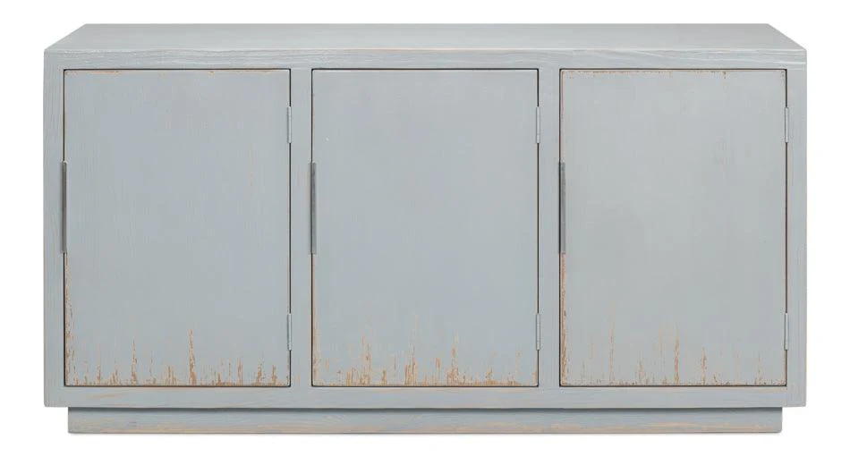 Maldives 3 Door Sideboard - Eros Blue - Remutear