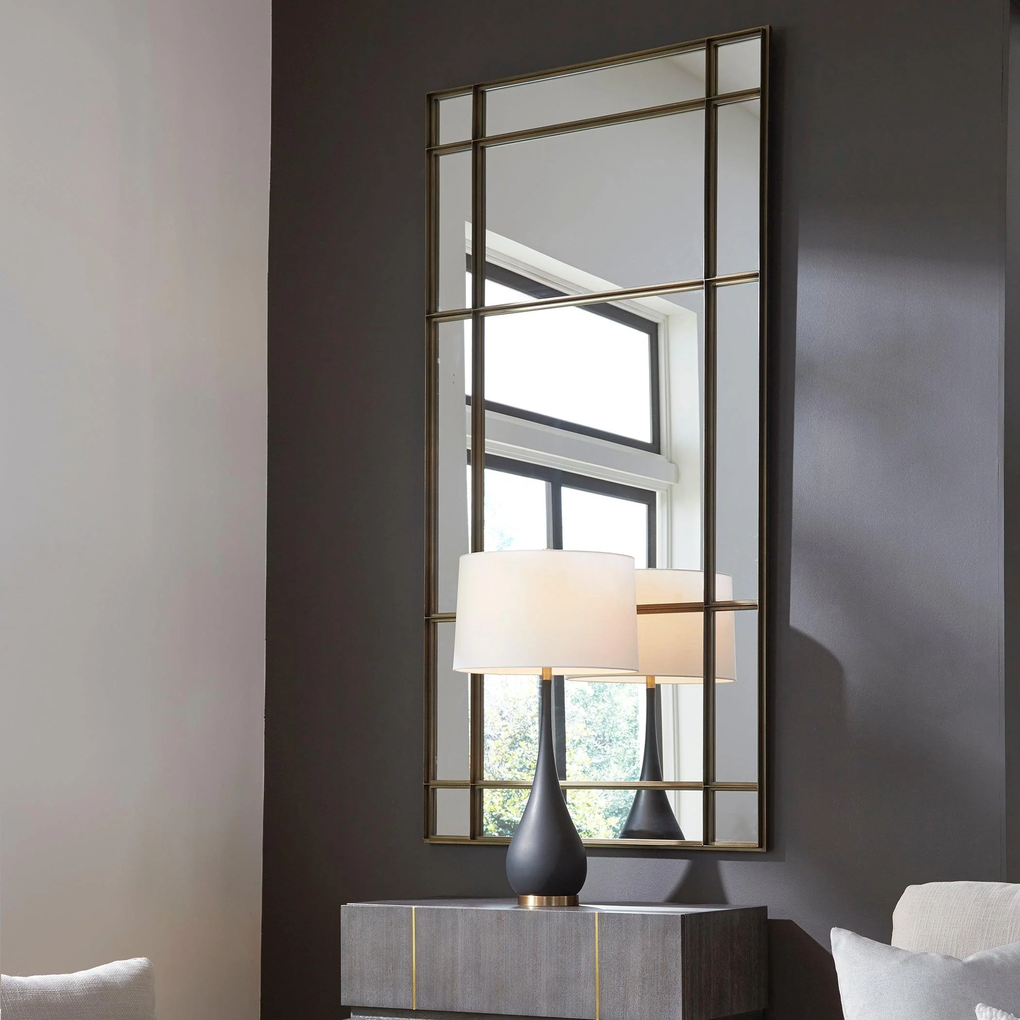 Spurgeon Gold Window Mirror - Remutear