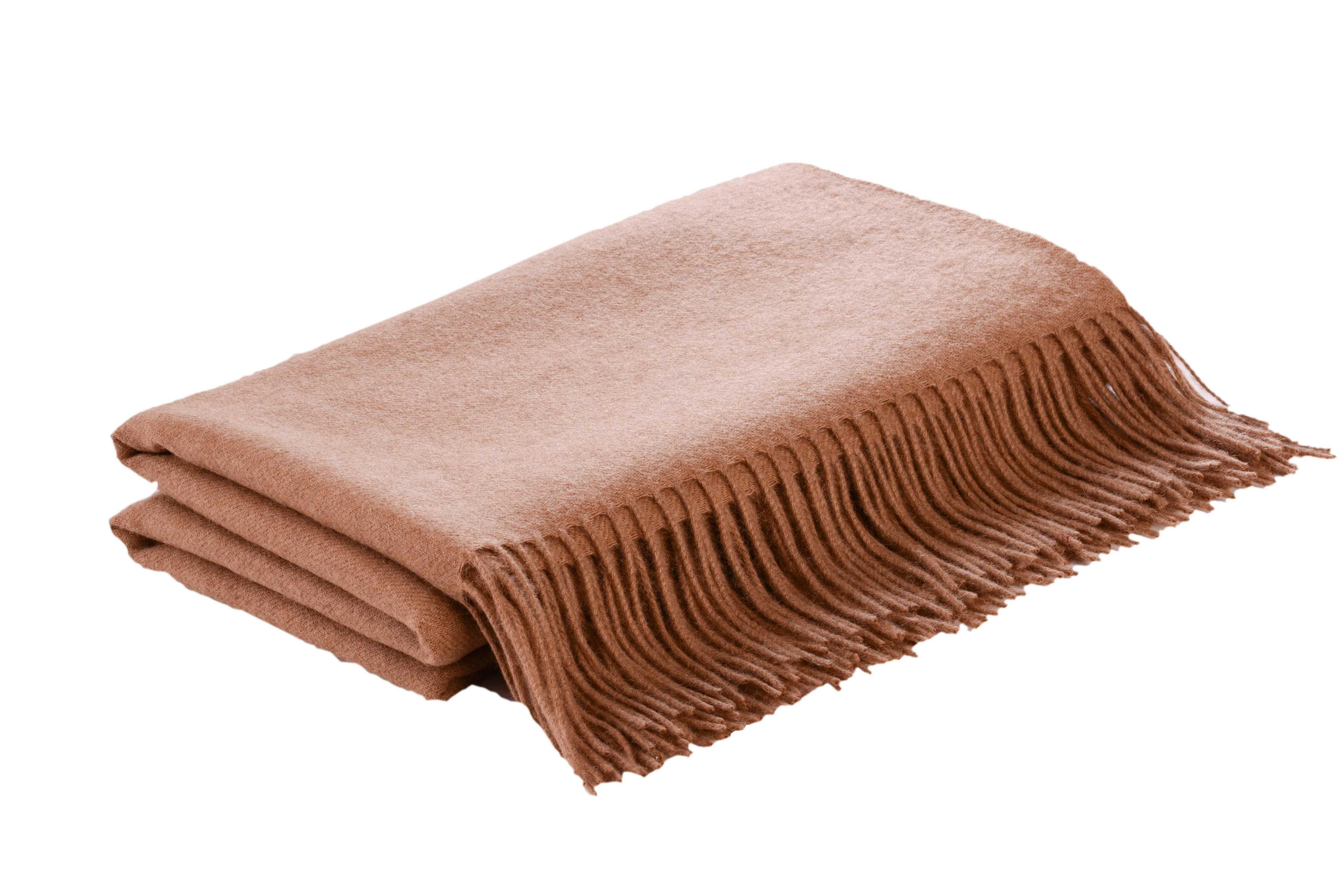 Camel Hair Throw Flatweave - Remutear