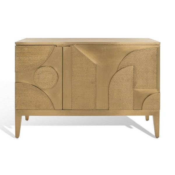 DORIELLE BRASS COVERED SIDEBOARD - Remutear