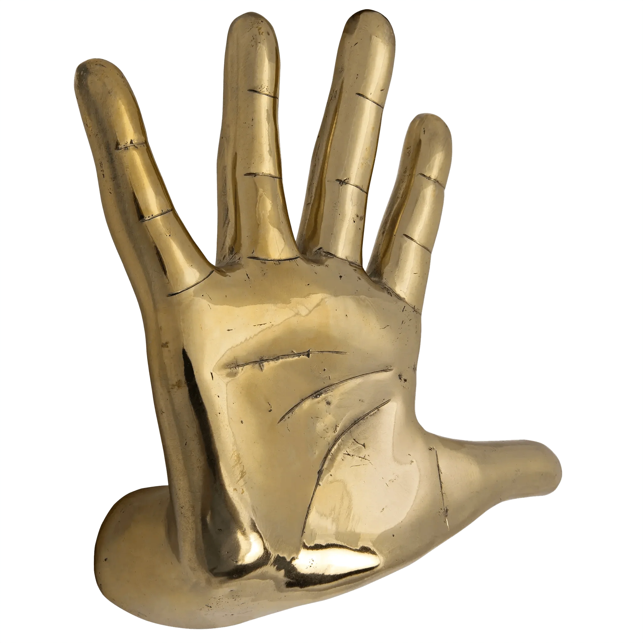 Hand On The Wall, Brass - Remutear