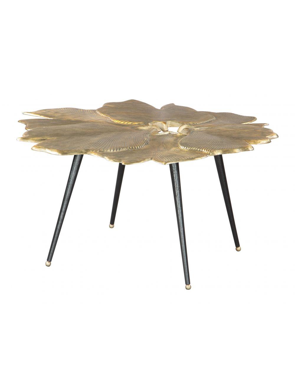 Gingko Coffee Table Antique Brass - Remutear