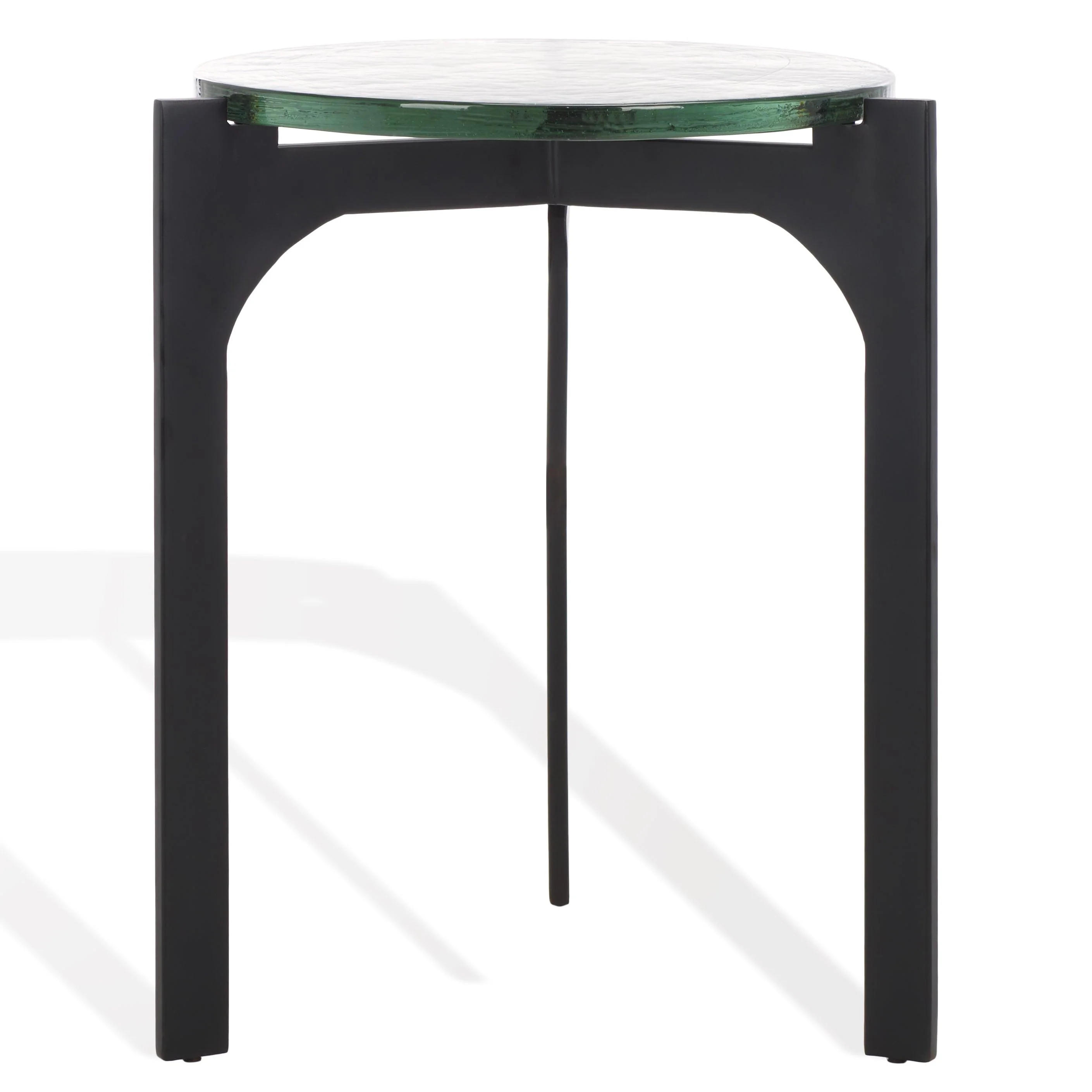 Seymour Cast Glass Accent Table - Remutear