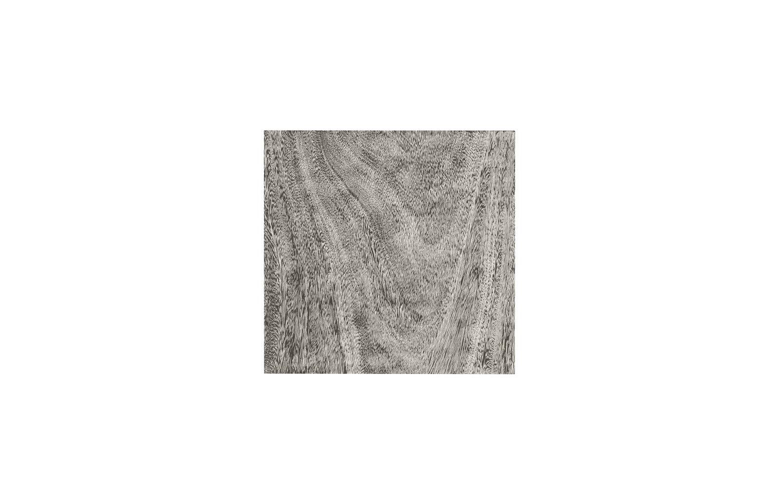 Origins Pedestal, Small, Mitered Chamcha Wood, Gray Stone Finish - Remutear