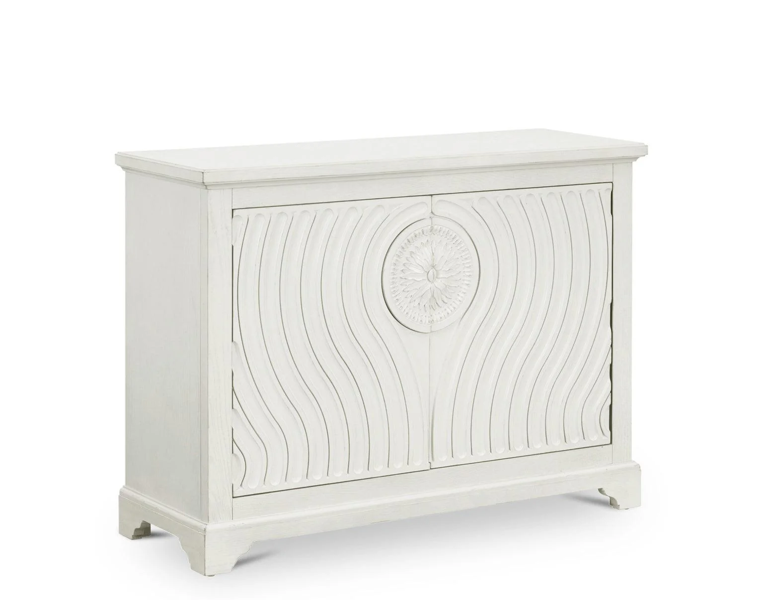 White Radiatus Door Chest - Remutear