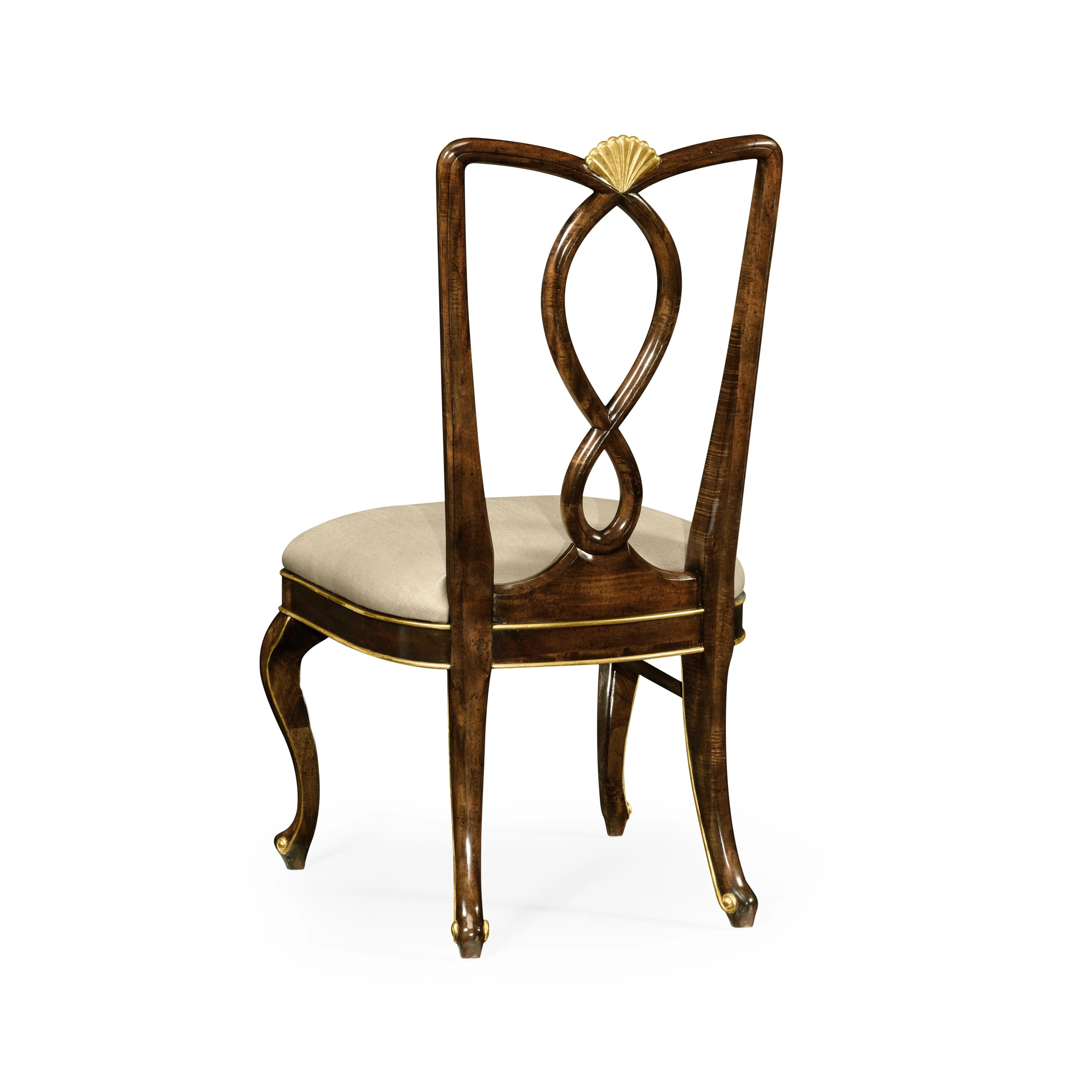 Traditional Accents Antique Mahogany Dining Side Chair - Set of 2 - Remutear