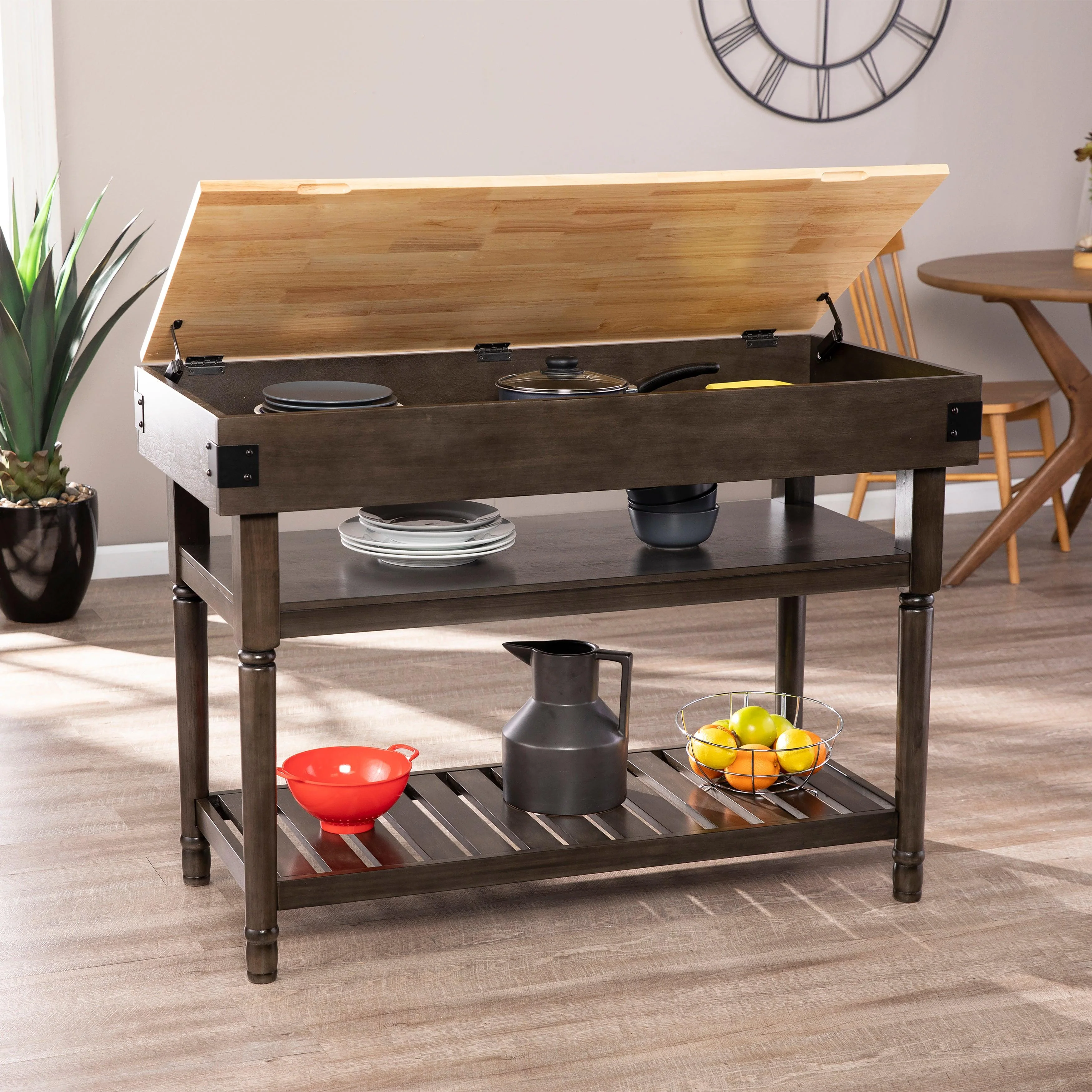 Waysmere Stationary Kitchen Island - Remutear