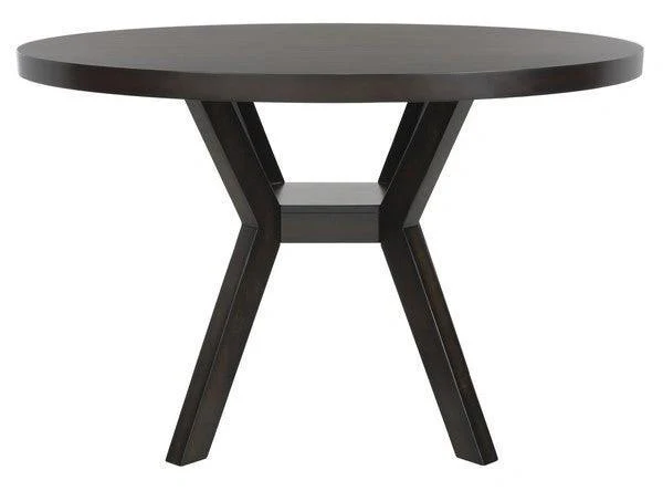 LUIS ROUND WOOD DINING TABLE - Remutear
