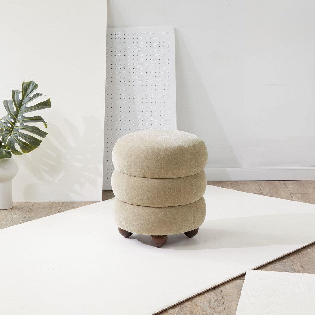 CECELIA ROUND OTTOMAN - Remutear