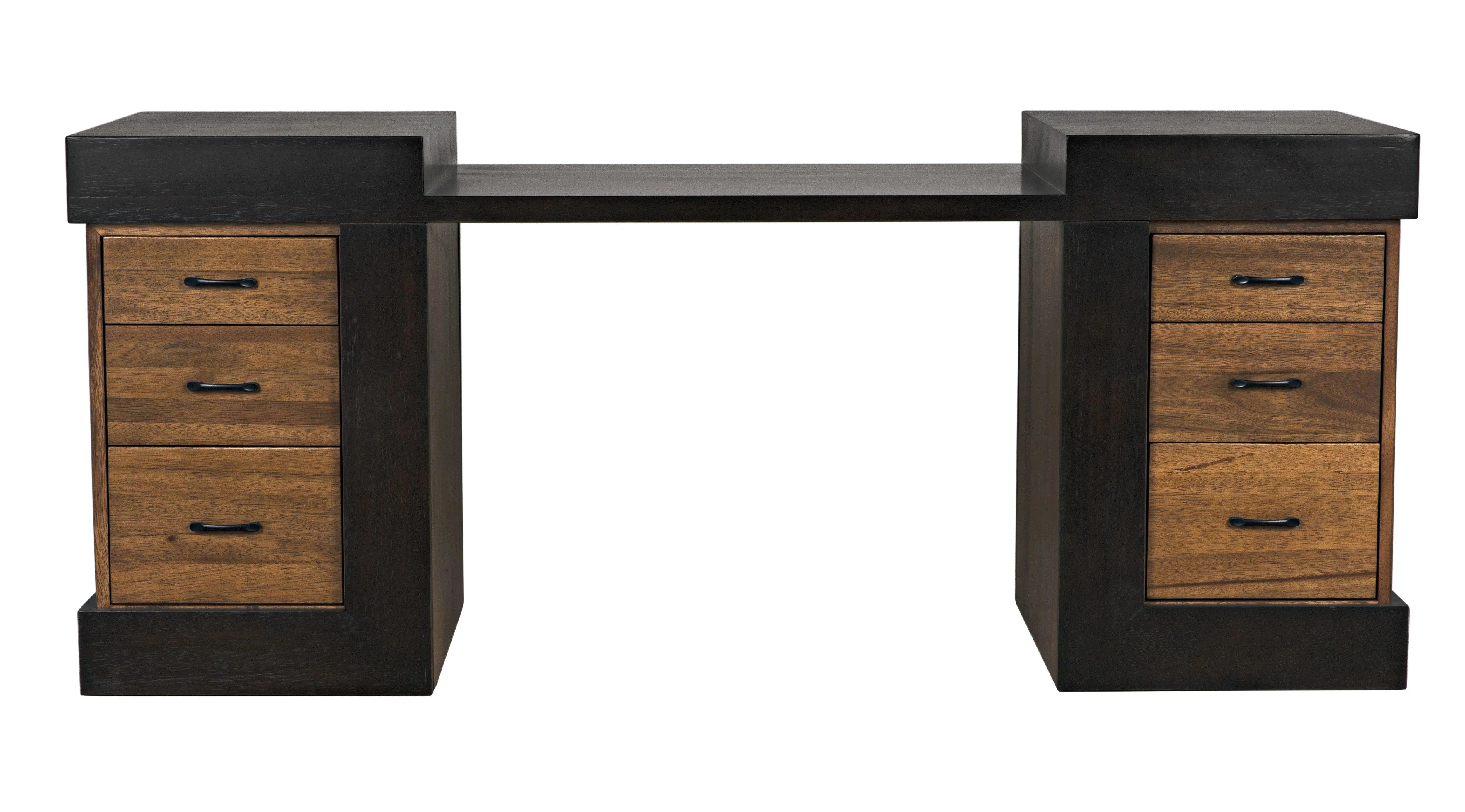 Bentley Desk, Dark/Ebony Walnut - Remutear