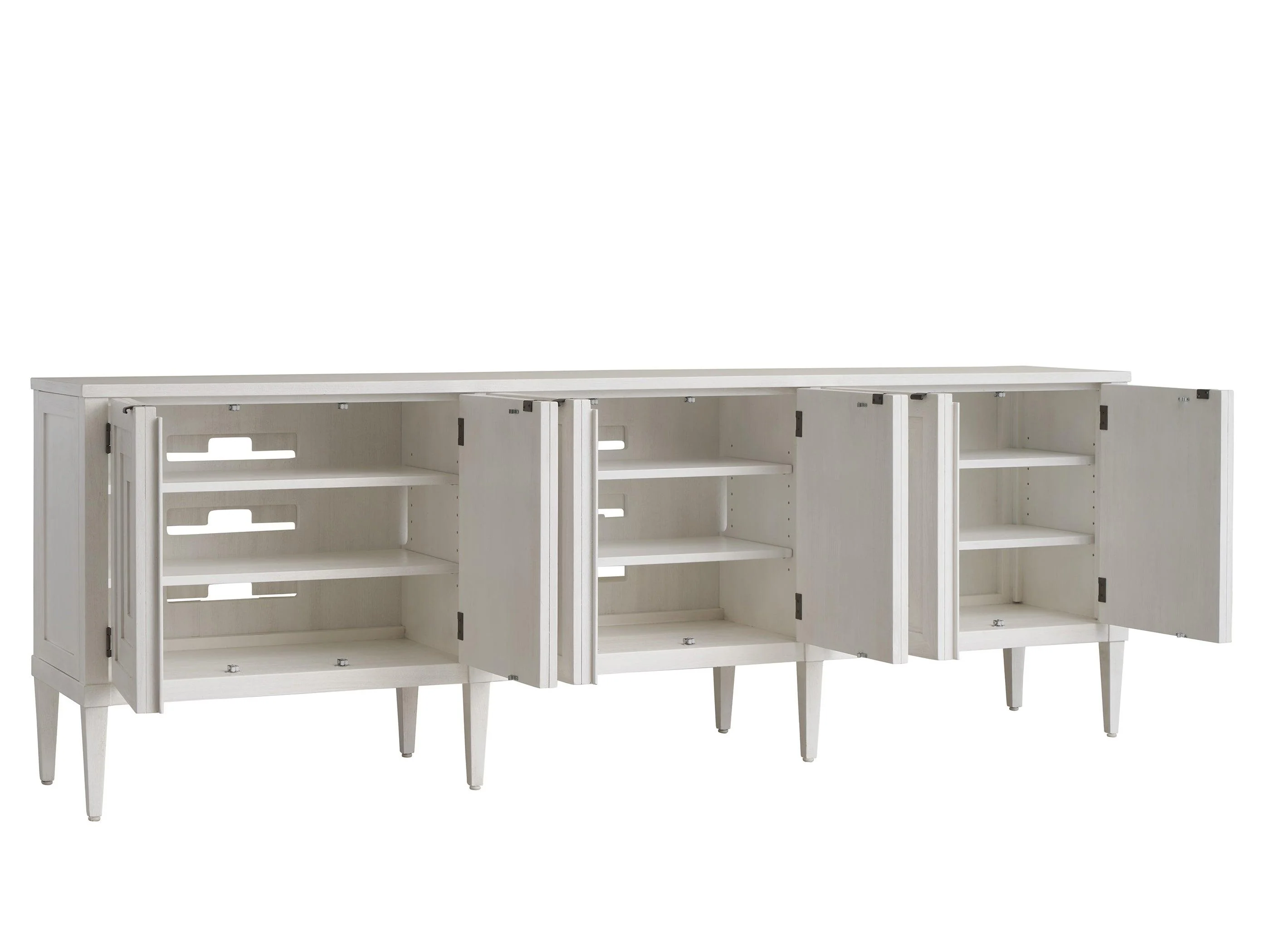 Sanibel Clearwater Long Media Console - Remutear