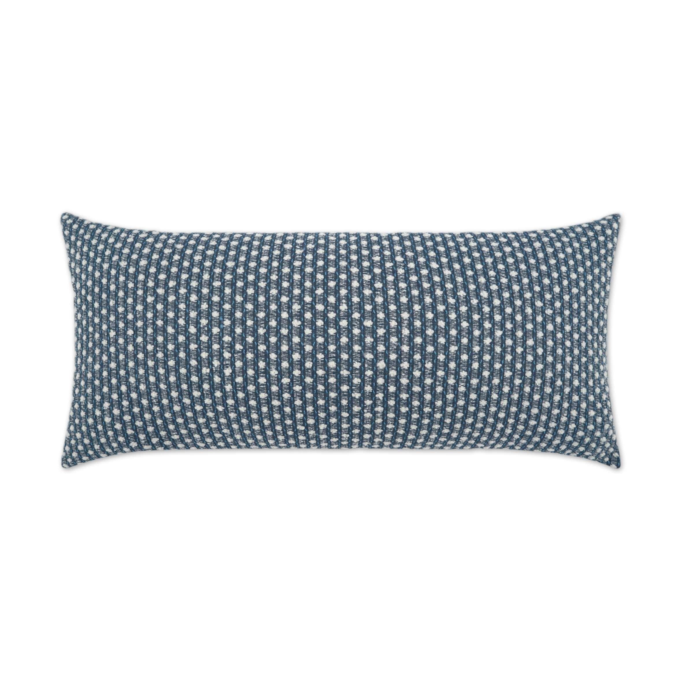 Outdoor Dot Dash Lumbar Pillow - Remutear