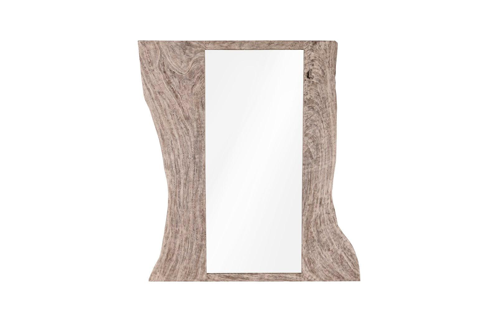 Split Slab Mirror, Gray Stone - Remutear