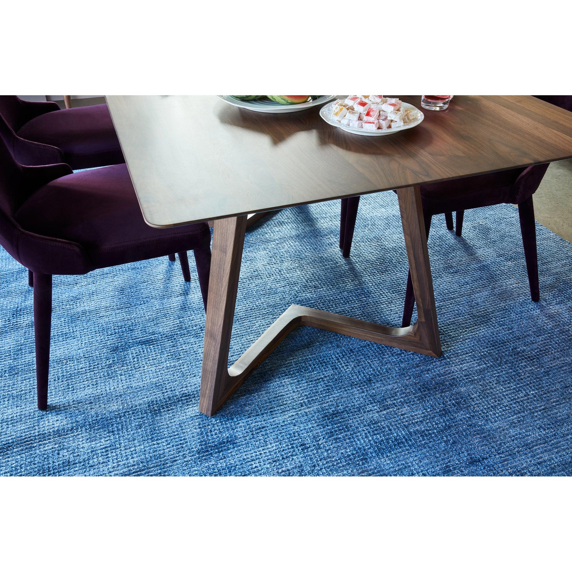Godenza Dining Table Rectangular Walnut - Remutear