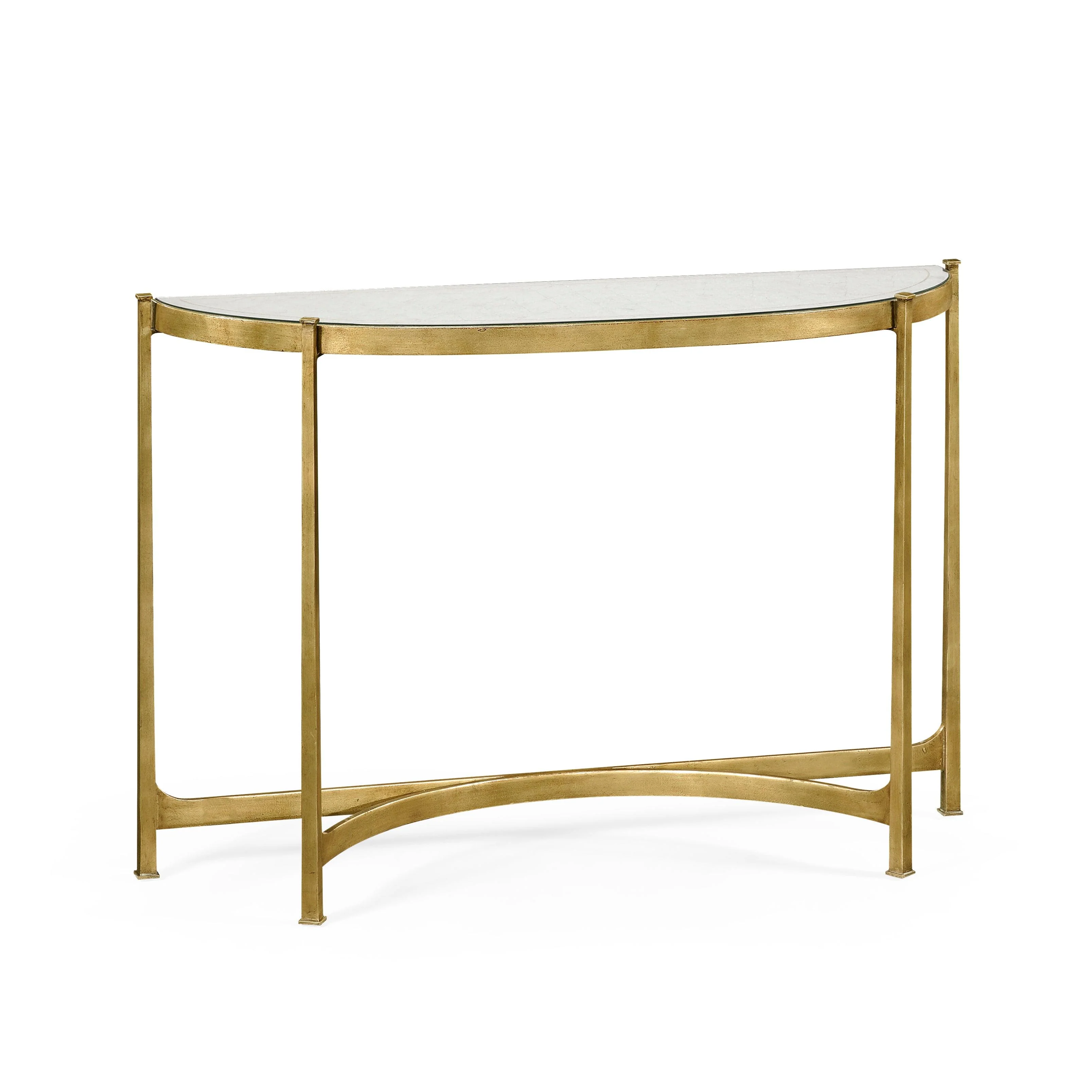Luxe Large Half Moon Console Table - Remutear