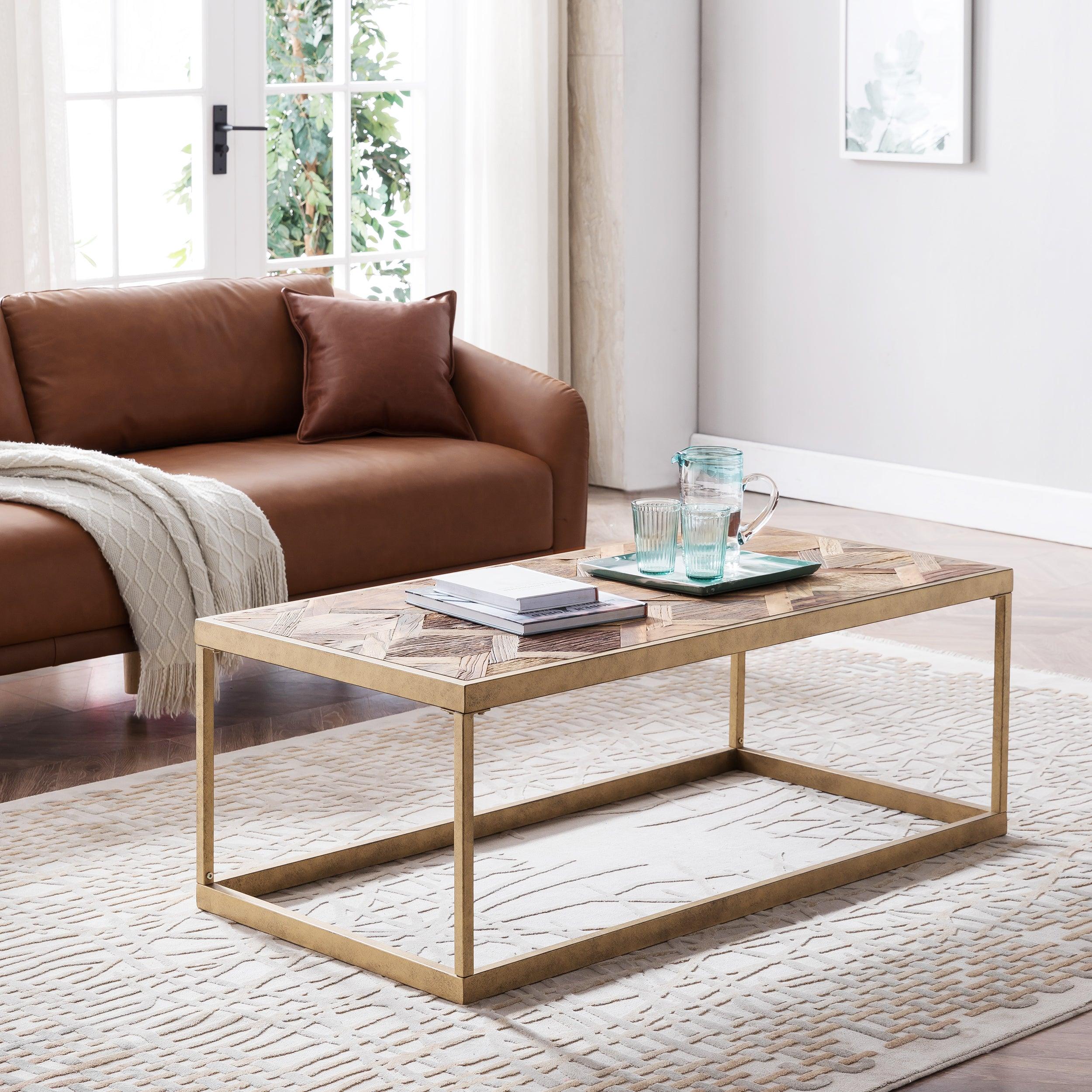 Dorville Patterned Cocktail Table - Remutear