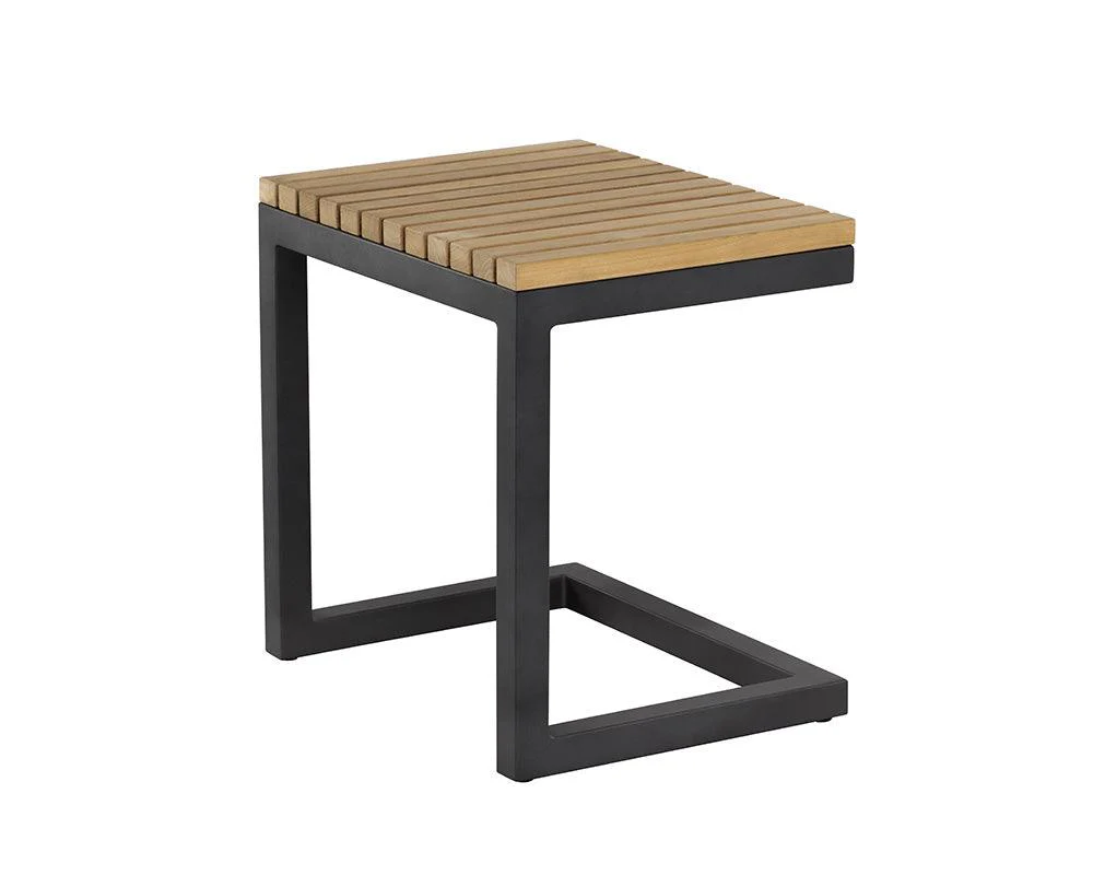 Geneve C-Shaped End Table - Remutear