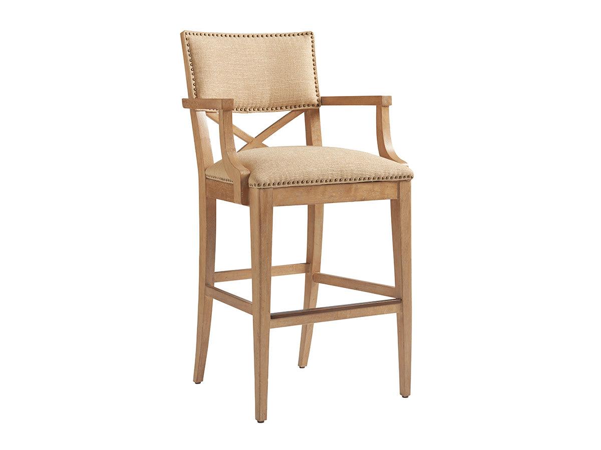 Los Altos Sutherland Upholstered Bar Stool - Remutear
