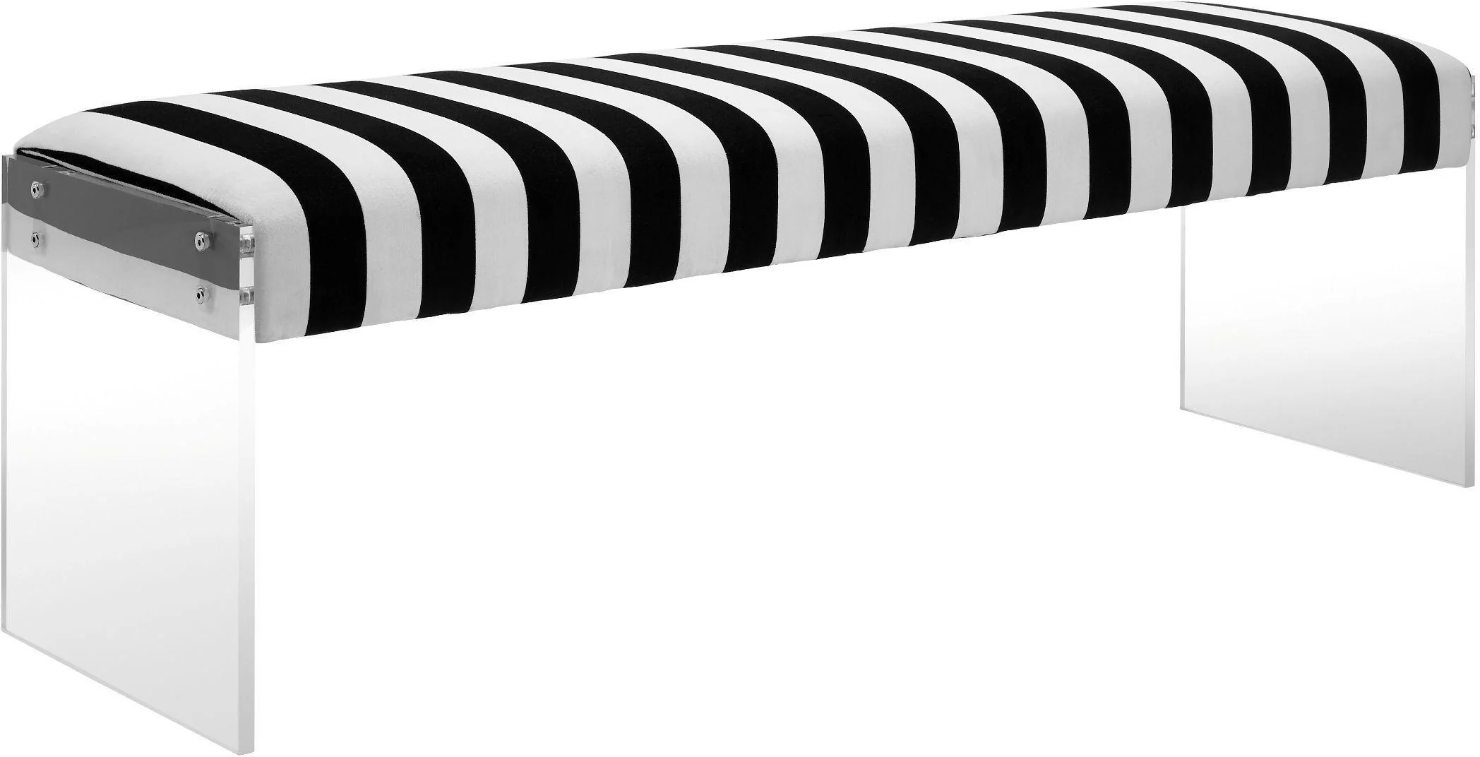 Envy Paris Velvet/Acrylic Bench - Remutear