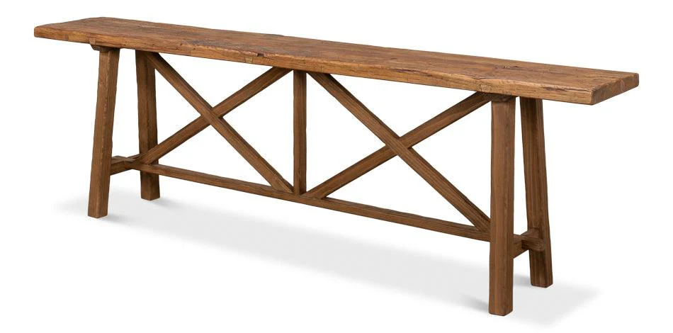 Double X Base Sofa Table - Remutear