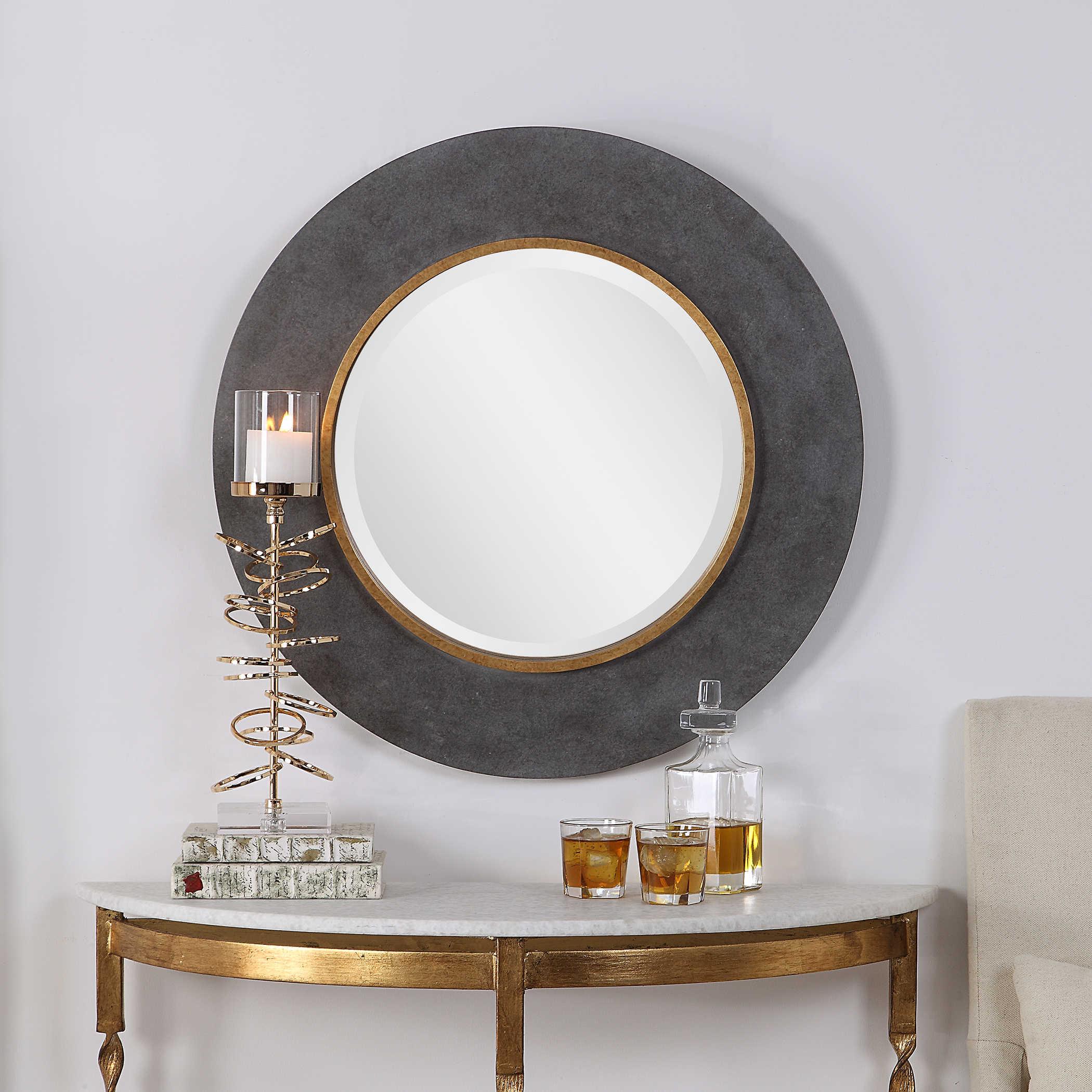 SAUL ROUND MIRROR - Remutear