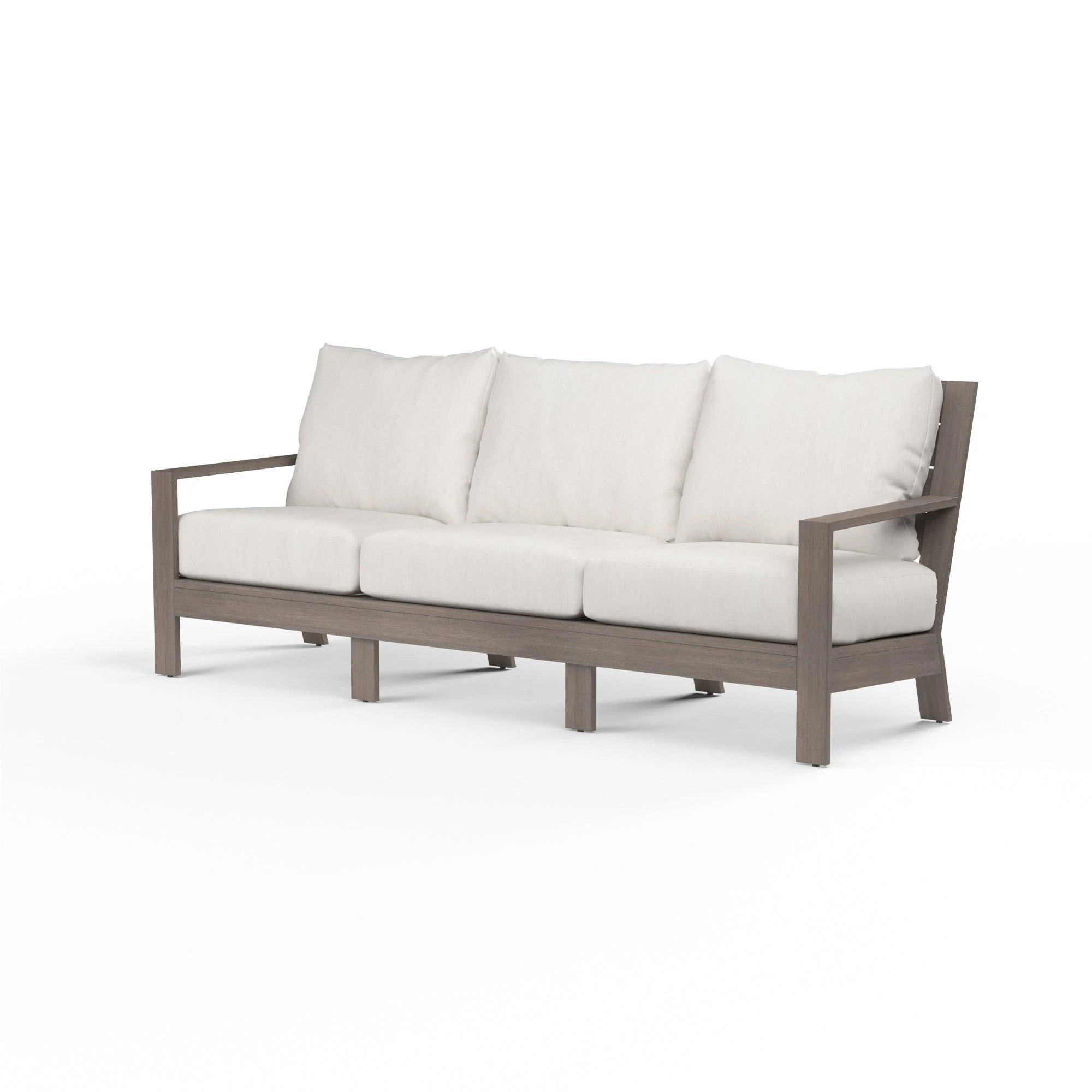 Laguna Sofa in Canvas Flax, No Welt - Remutear