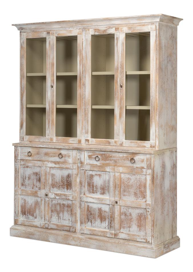 Center Media Unit & Hutch - Disrupted Wht - Remutear