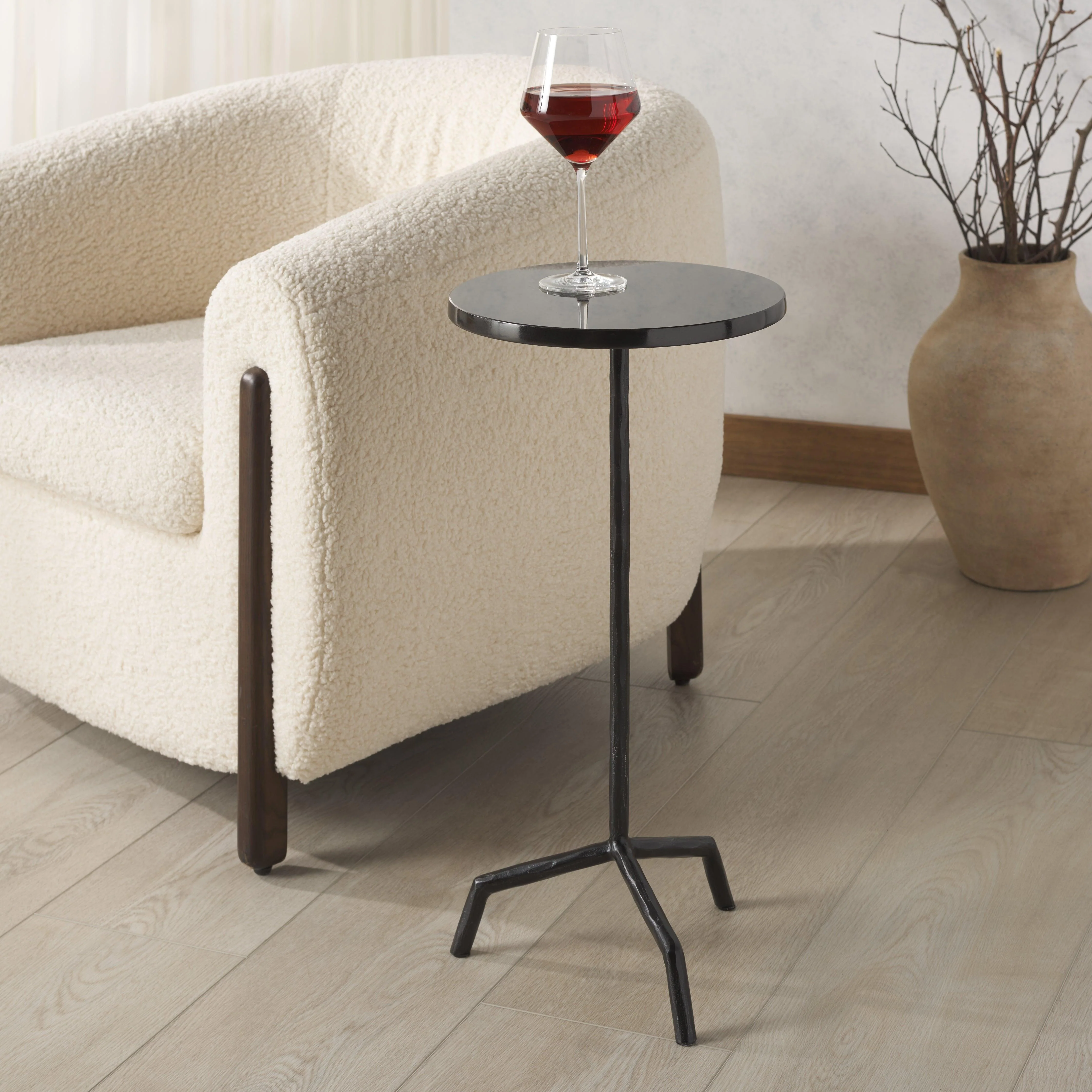 Fabrianna Marble Top Drink Table - Remutear