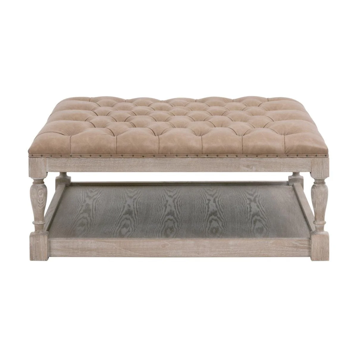 Townsend Tufted Upholstered Coffee Table - Remutear