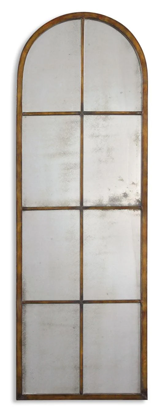 AMIEL ARCHED BROWN MIRROR - Remutear