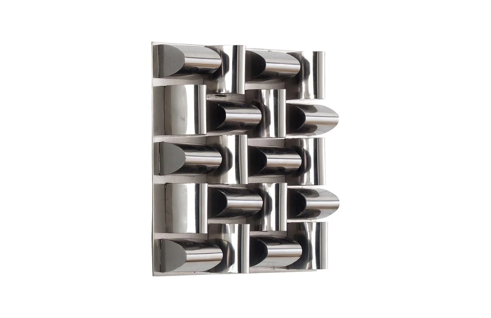 Arete Wall Tile, Stainless Steel - Remutear