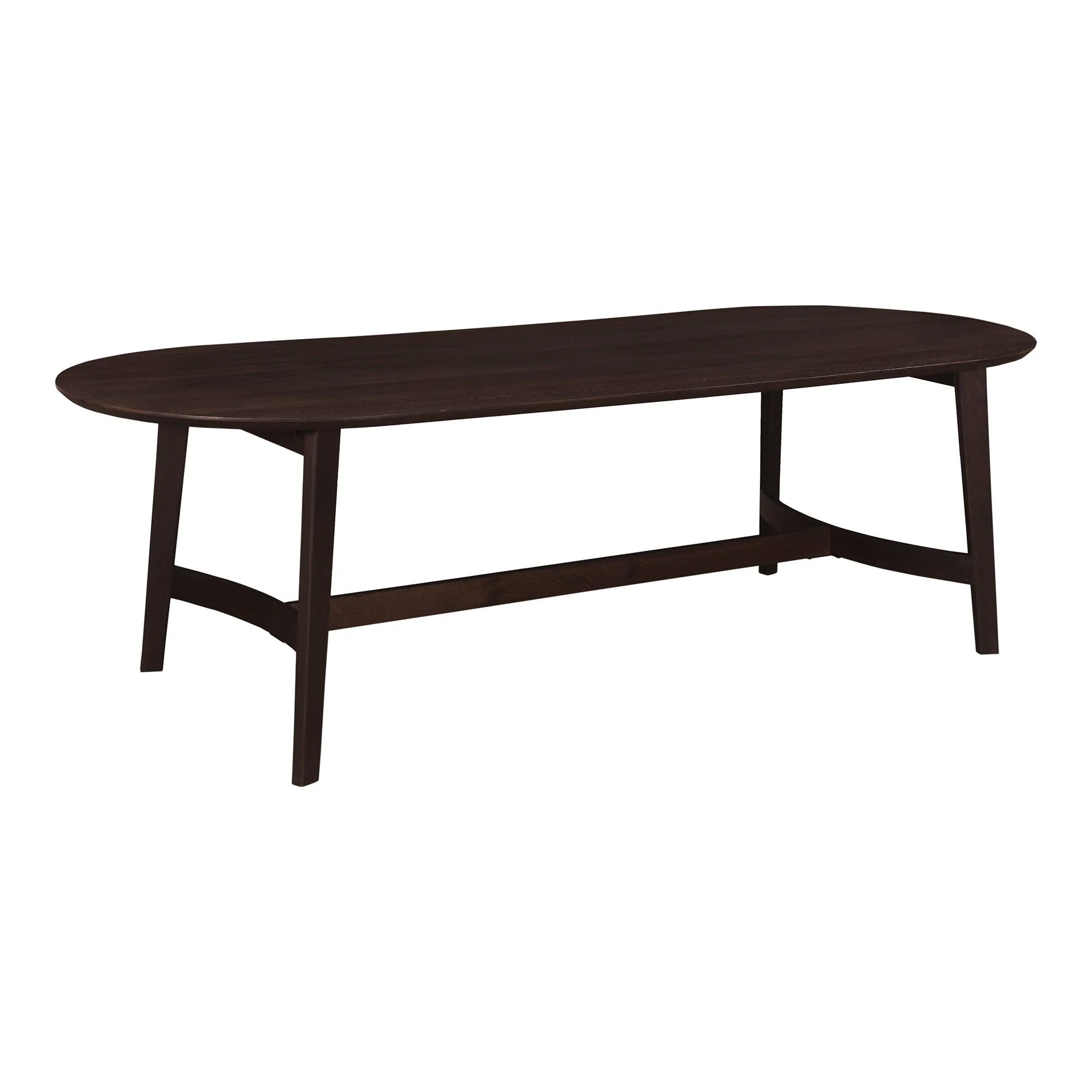 Trie Dining Table Small Dark Brown - Remutear