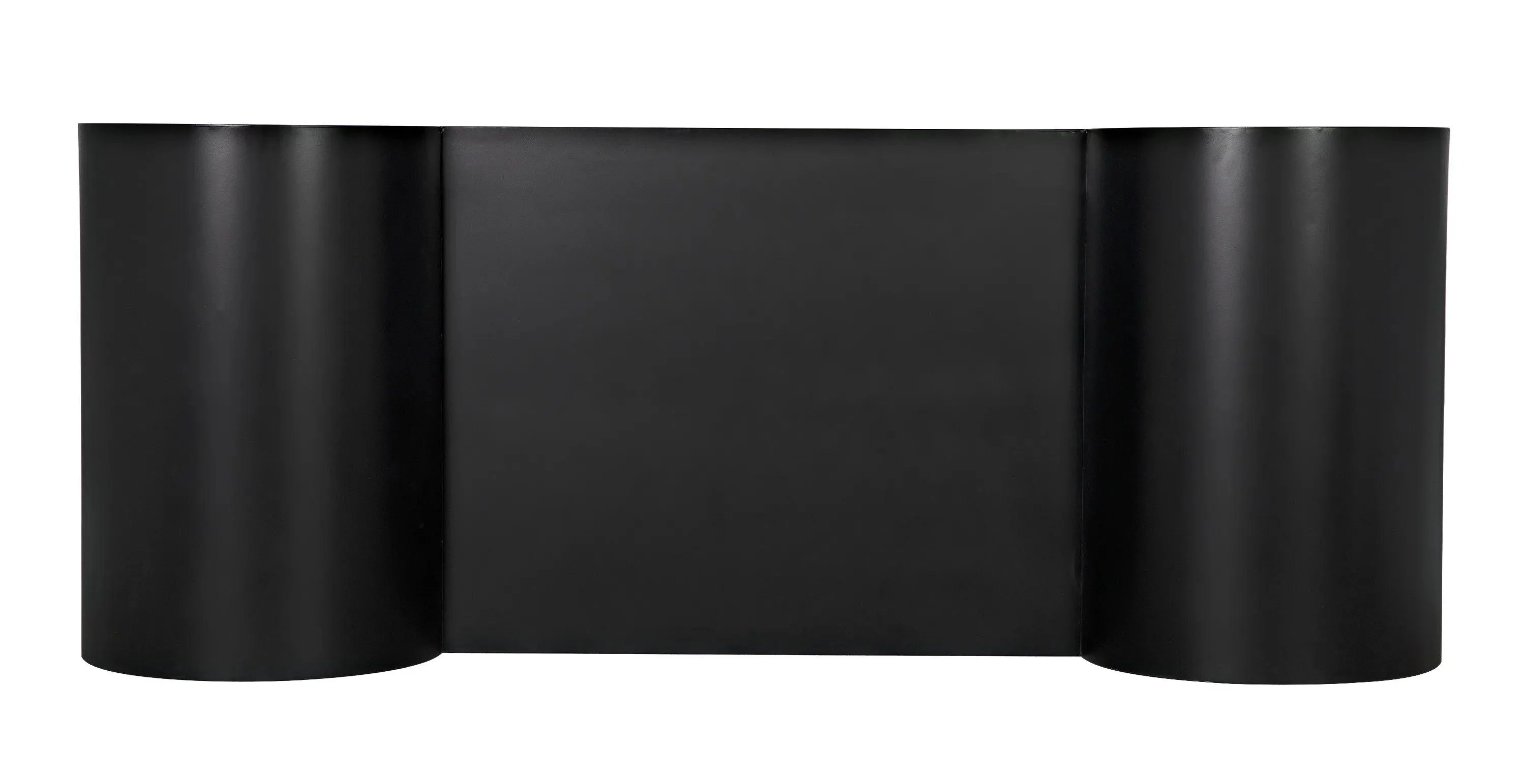 Concierge Desk, Black Steel - Remutear