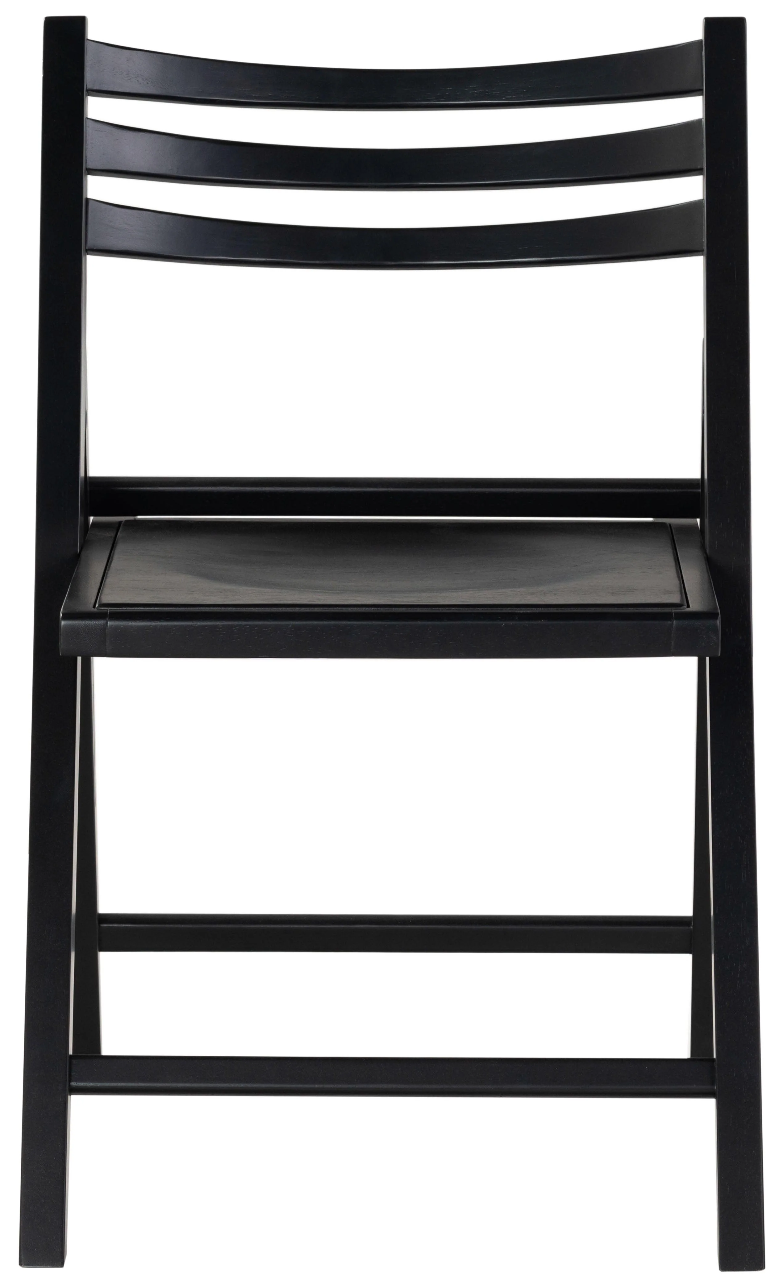 Jacie Wood Seat Folding Chair - Remutear