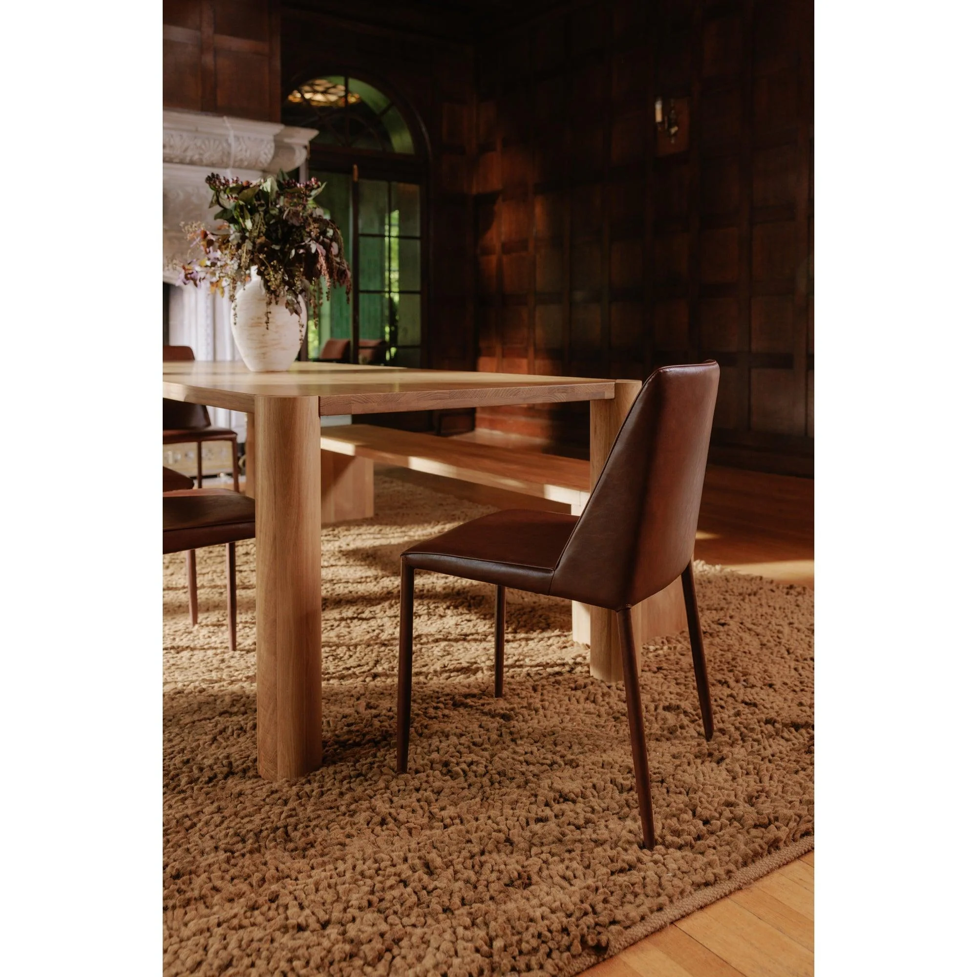 Post Dining Bench Large Natural - Remutear
