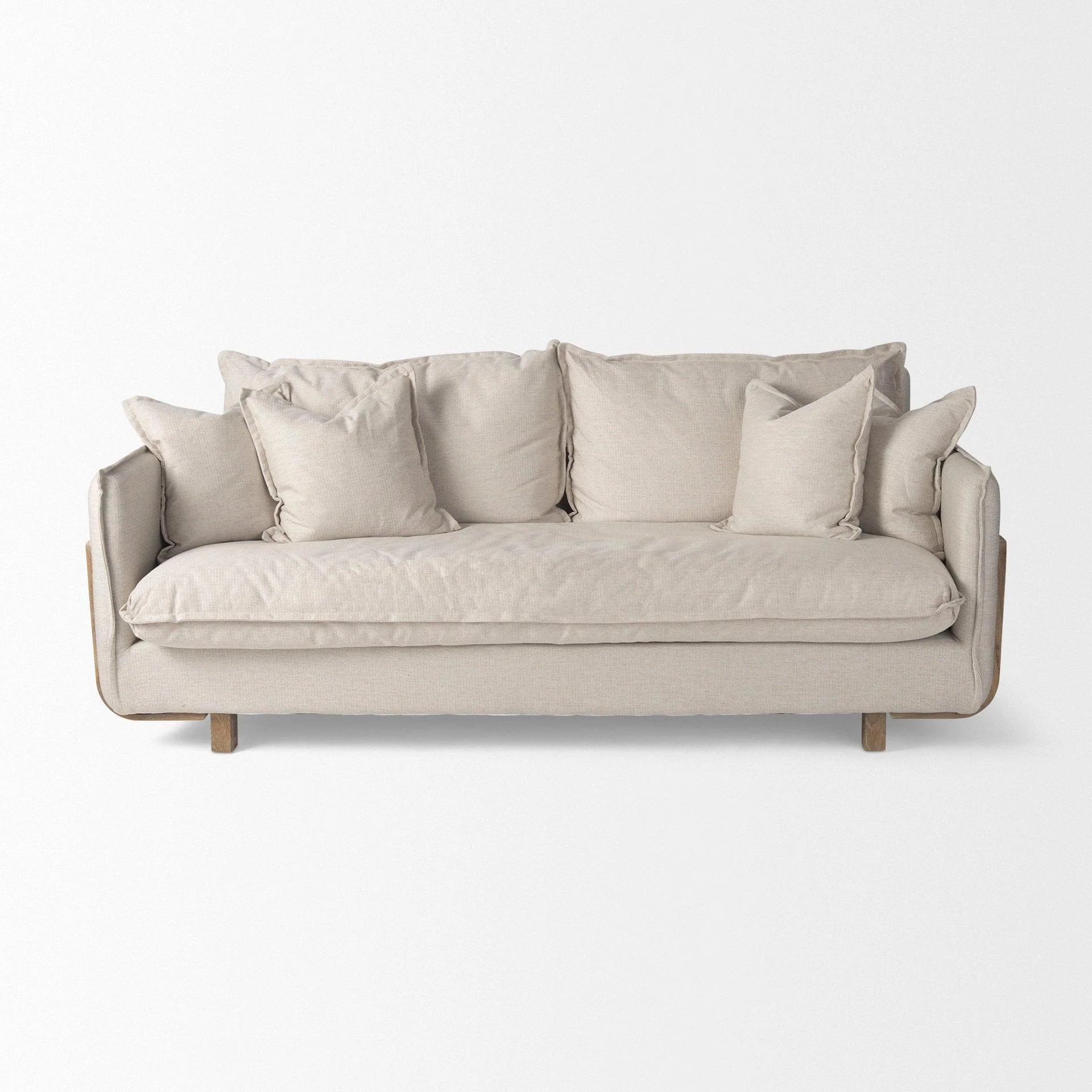 Roy I Upholstered Three Seater Sofa - Remutear