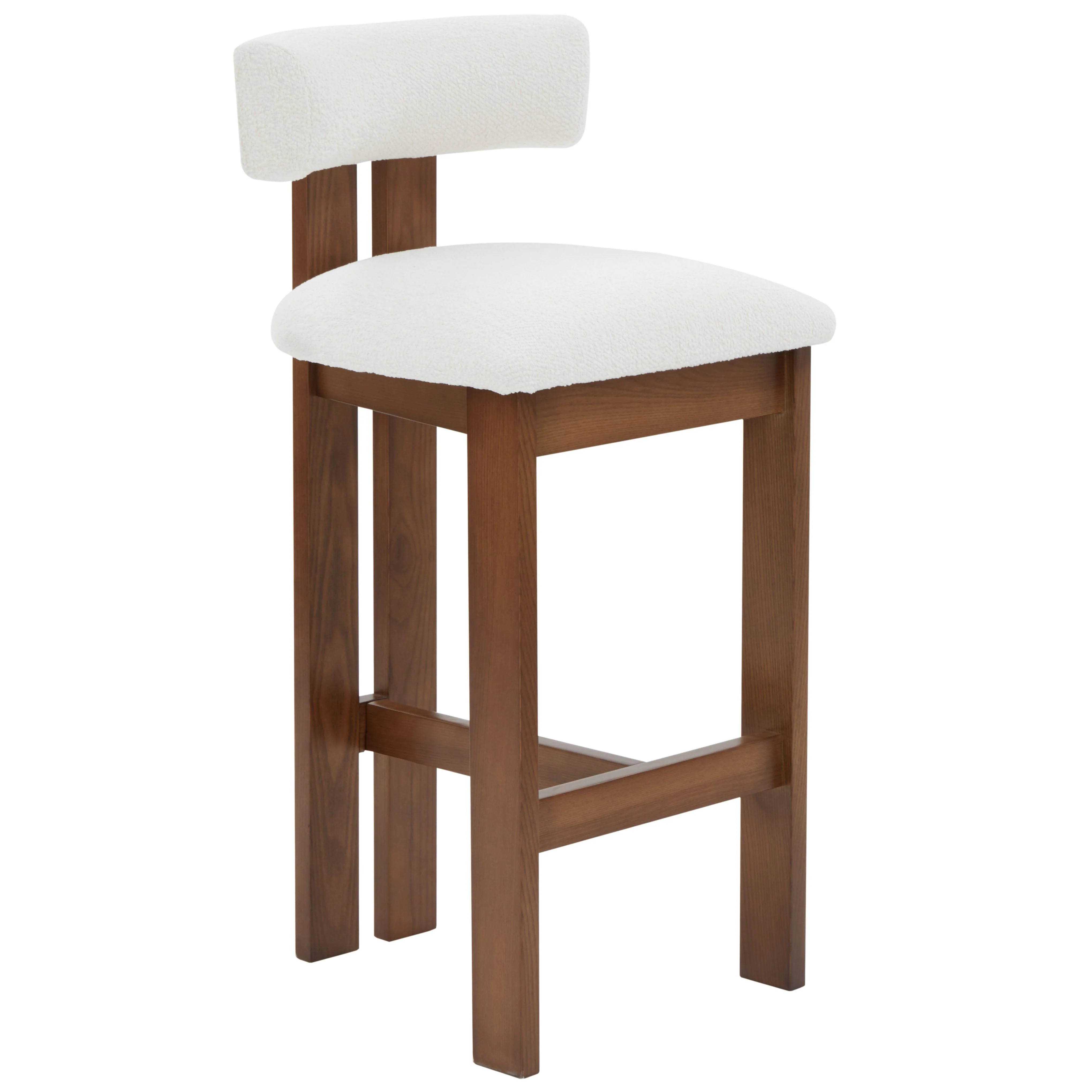 Macey Boucle Barstool - Remutear