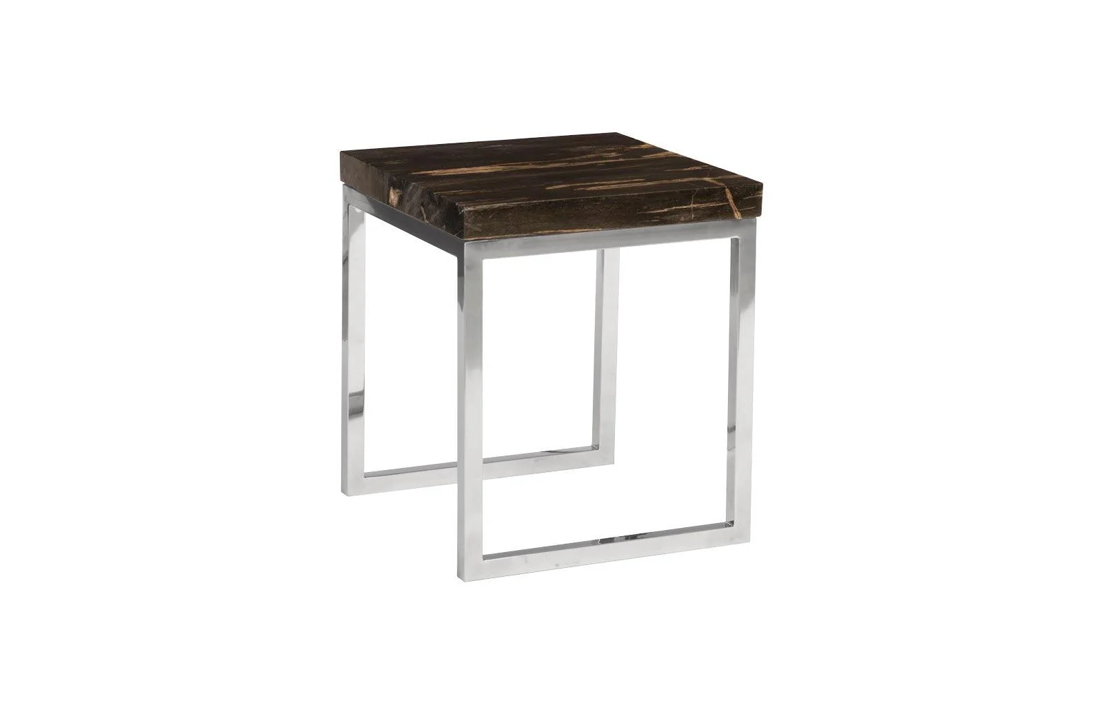 Petrified Wood Side Table, Laminated - Remutear