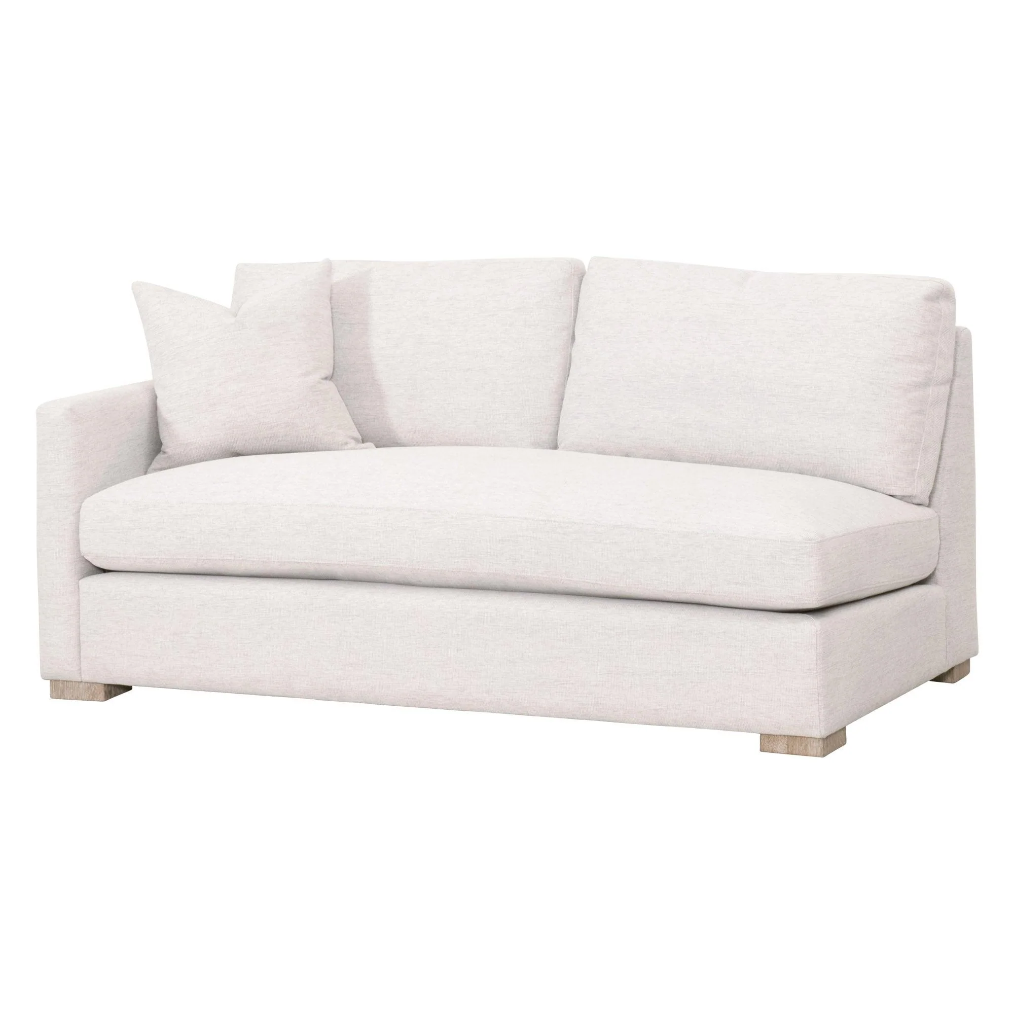 Clara Modular 2-Seat Left Slim Arm Sofa - Remutear