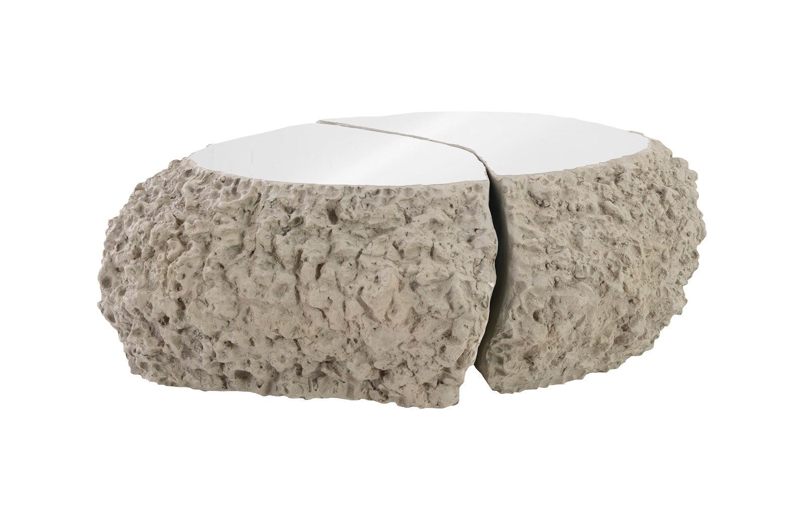 Split the Difference Coffee Table, Ash - Remutear