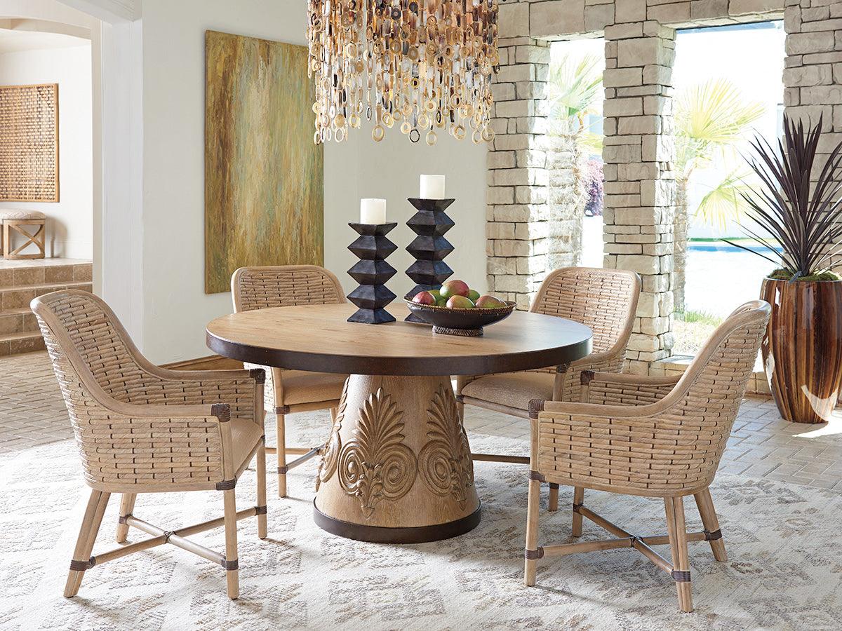 Los Altos Keeling Woven Arm Chair - Remutear